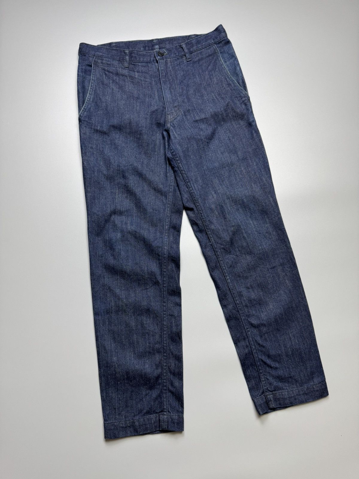 Comme des Garcons Homme Deux Comme Des Garcons Homme Deux - SS/2015 Indigo Denim Pants Size US 28 / EU 44 - 3 Thumbnail