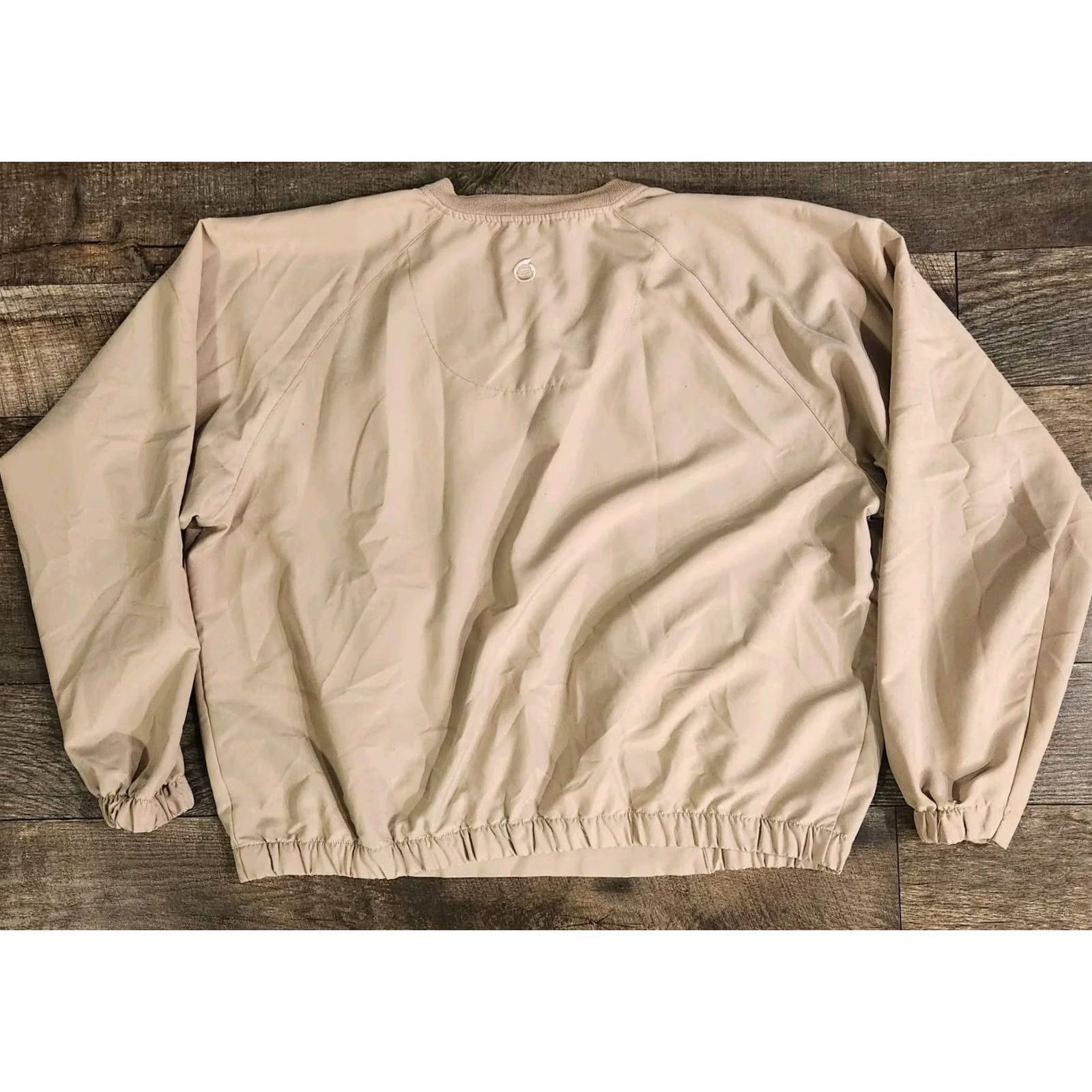 Vintage VINTAGE SUNDERLAND of SCOTLAND The Memorial Tournament V-Neck Pullover XL Golf Men Beige Logo Pullover Long Sleeve-Indoors Activewear Size US XL / EU 56 / 4 - 5 Thumbnail