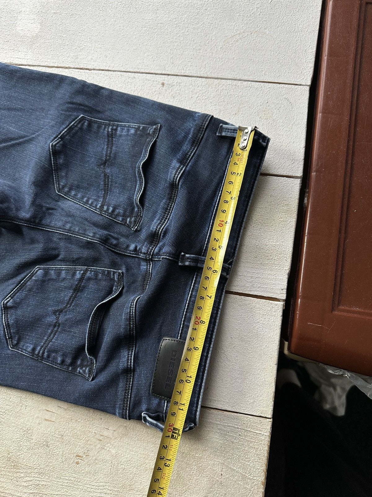 Diesel 🚨 DIESEL AVANT GARDE GOTHIC WOMEN JEANS LOGO IFSIXWASNINE Size 24" / US 00 / IT 34 - 13 Thumbnail