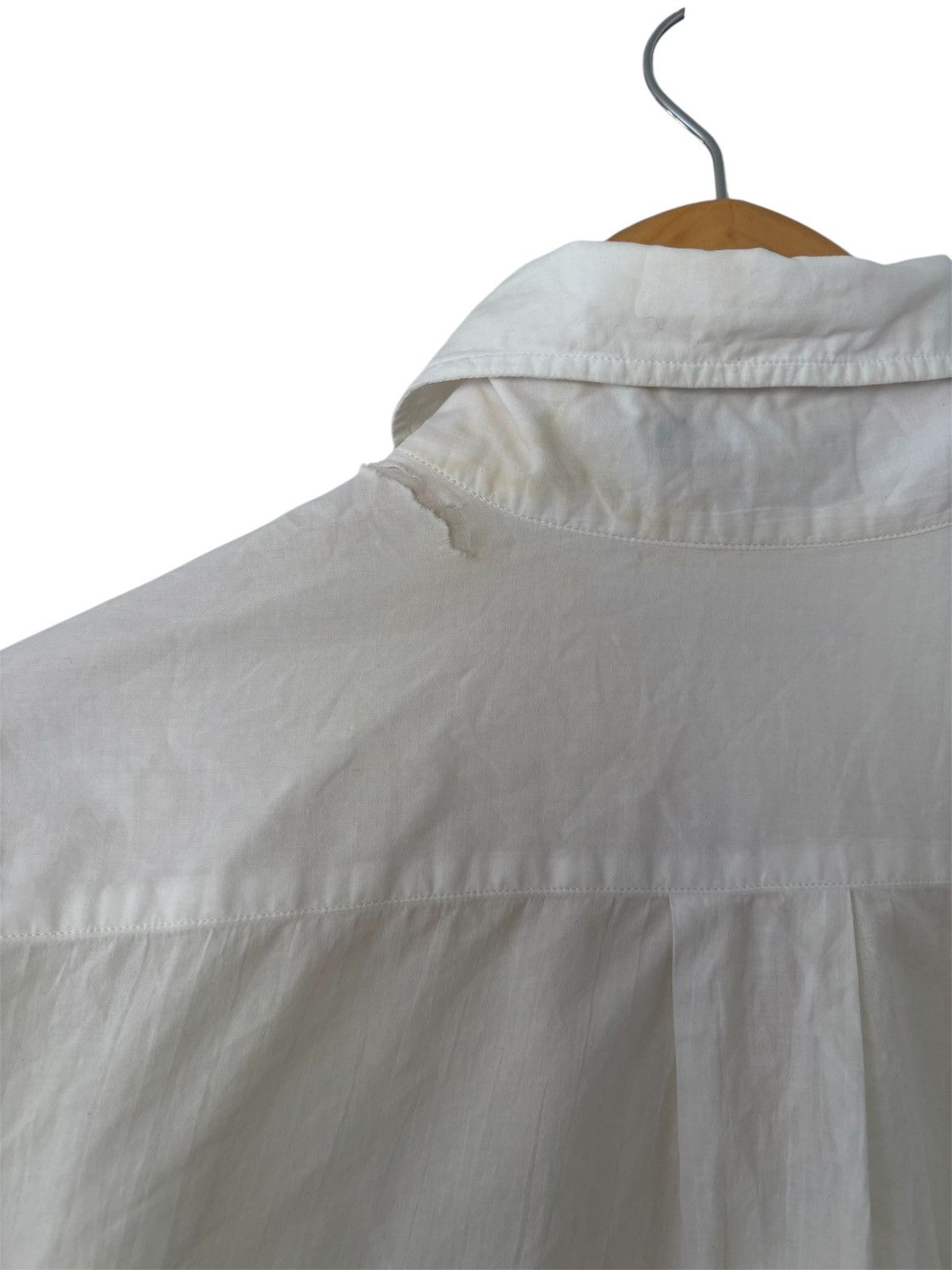 Ann Demeulemeester Ann Demeulemeester High Collar Shirt Size US XXS / EU 40 - 3 Thumbnail