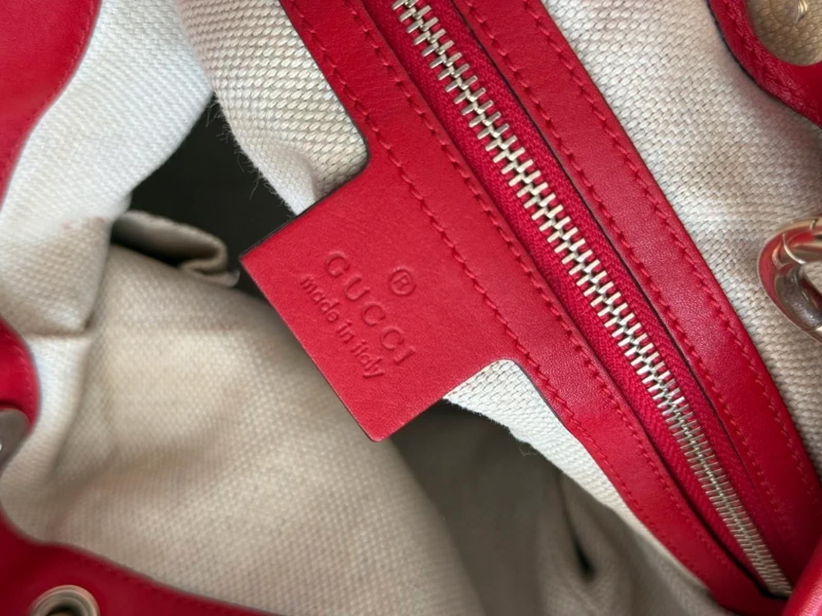 Gucci Gucci GG canvas Valentine top handle bag Size ONE SIZE - 9 Thumbnail