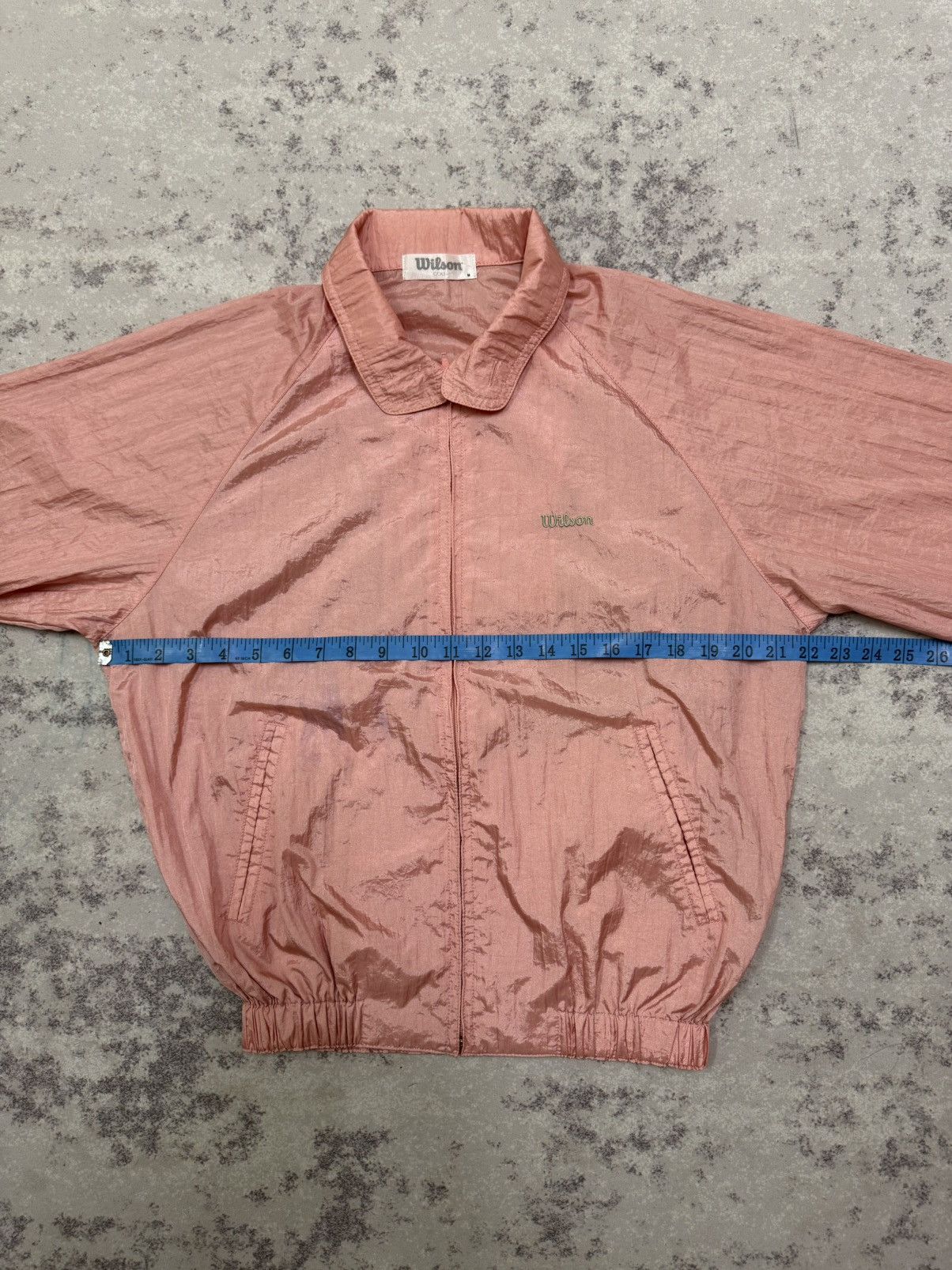 Wilson Vintage Wilson pink iridescent windbreaker jacket nylon Size US M / EU 48-50 / 2 - 14 Thumbnail