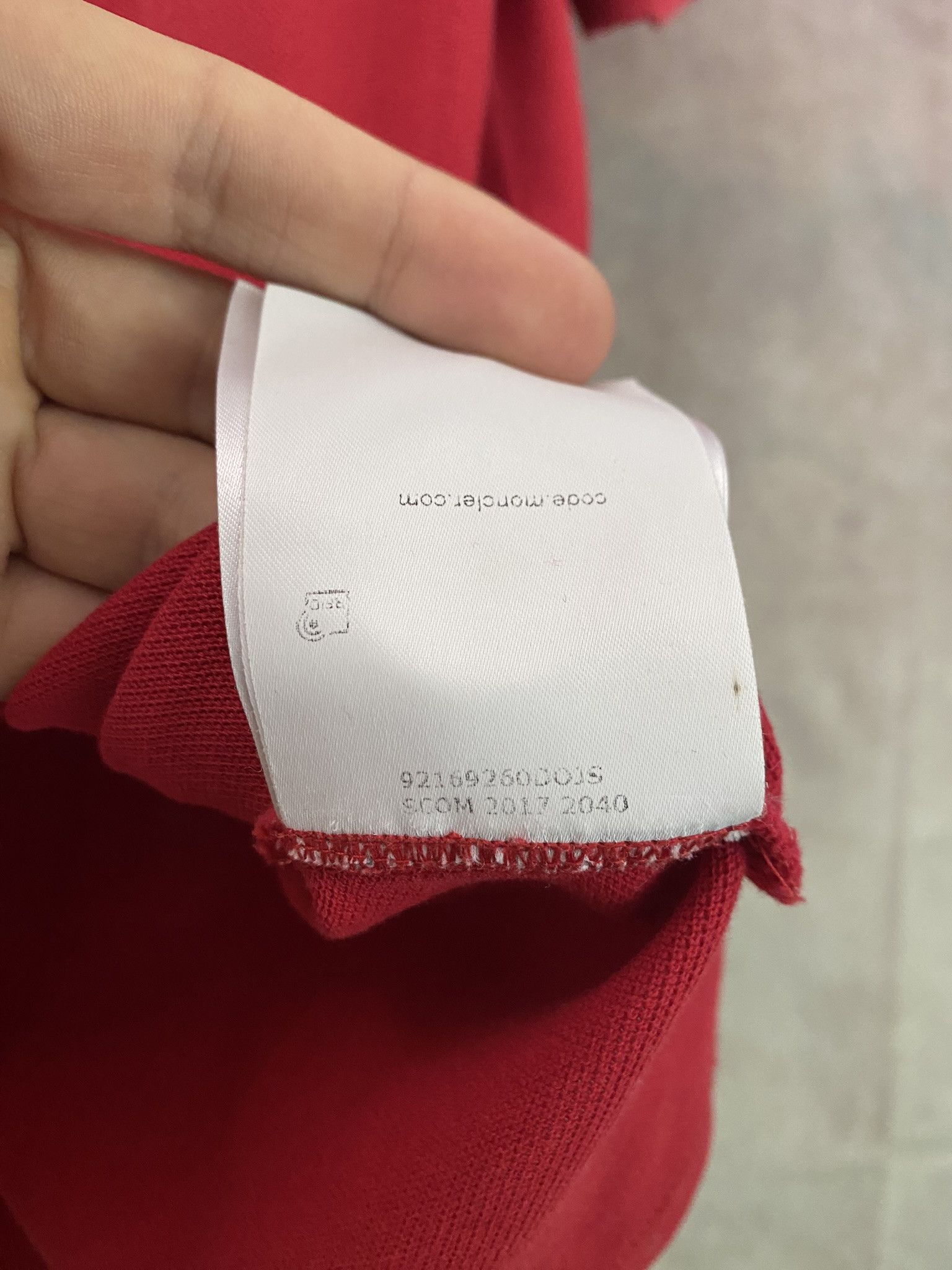 Designer × Moncler Moncler Polo Luxury Size US S / EU 44-46 / 1 - 7 Thumbnail