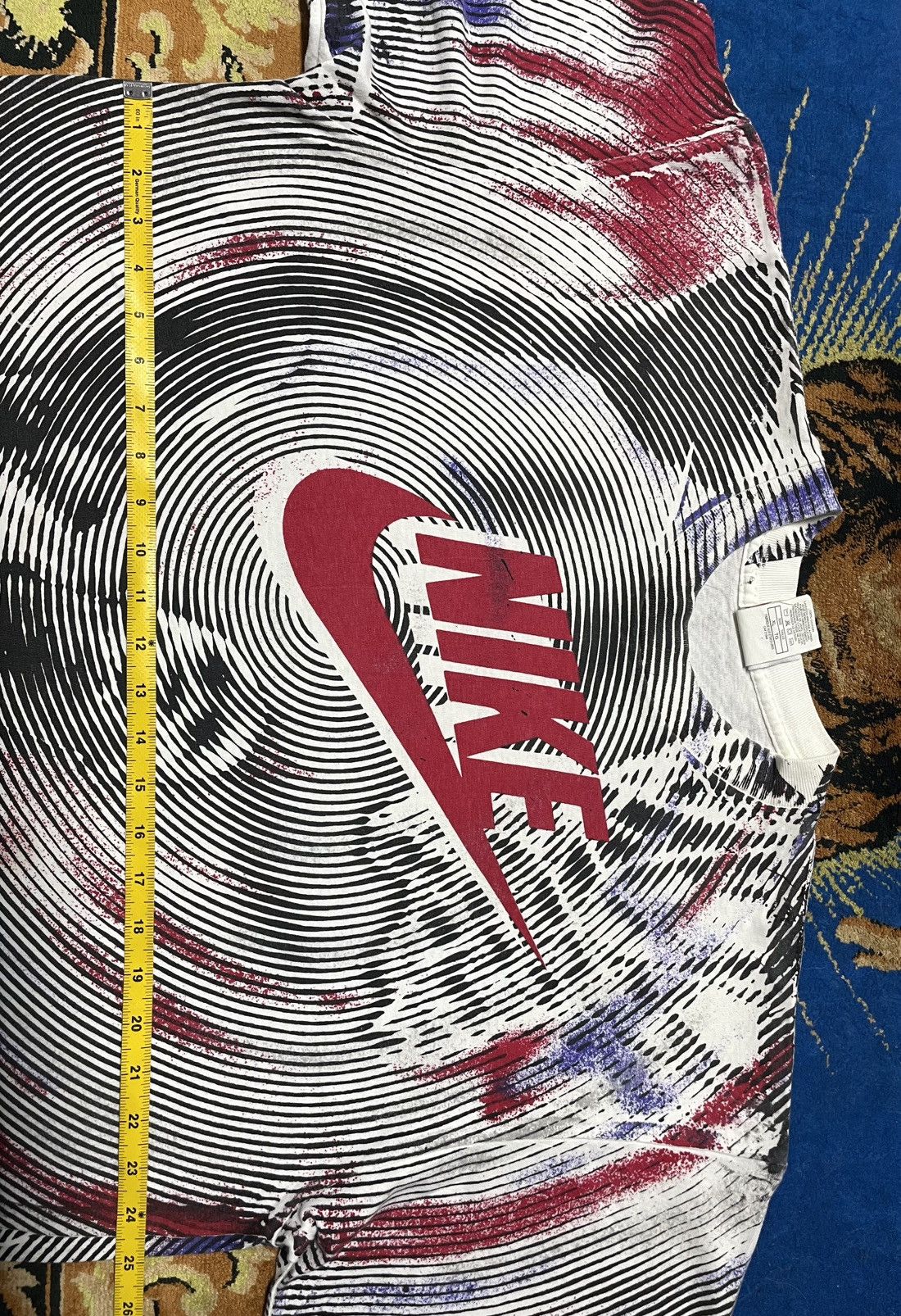 Nike Vintage 90s Nike Micheal Jordan AOP T-Shirt. Size US XL / EU 56 / 4 - 10 Thumbnail