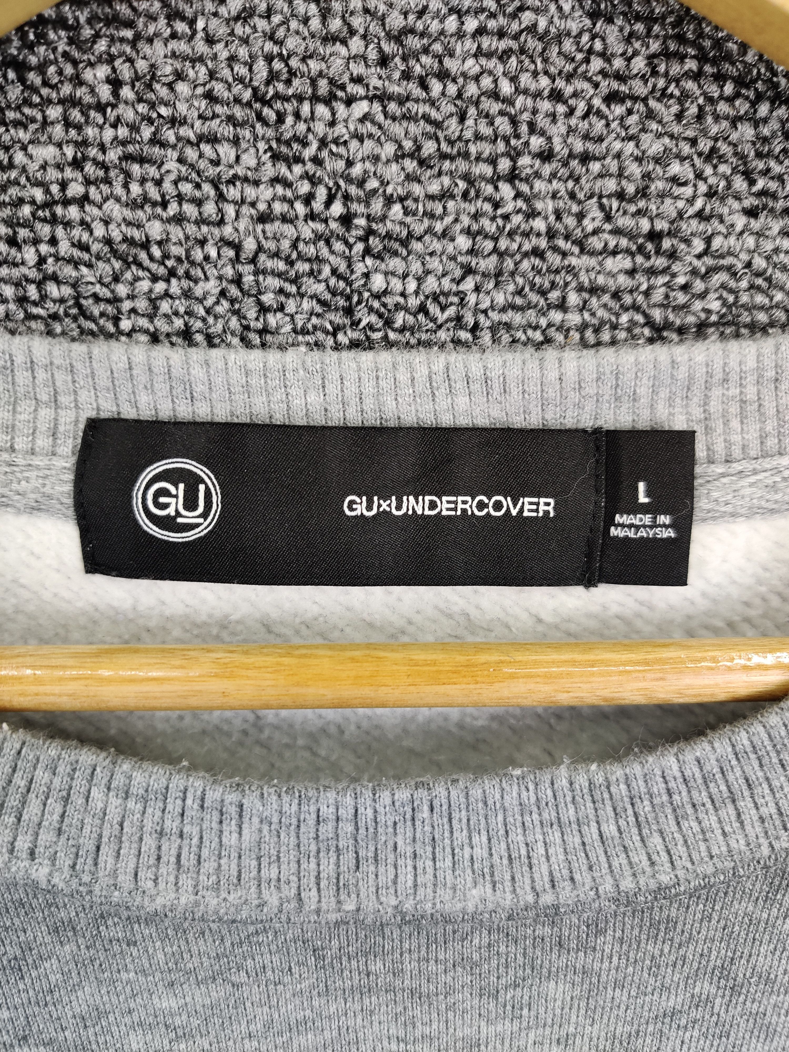 GU × Undercover Gu x Undercover Kosmik Noise Crewneck Sweatshirt Size US L / EU 52-54 / 3 - 9 Thumbnail