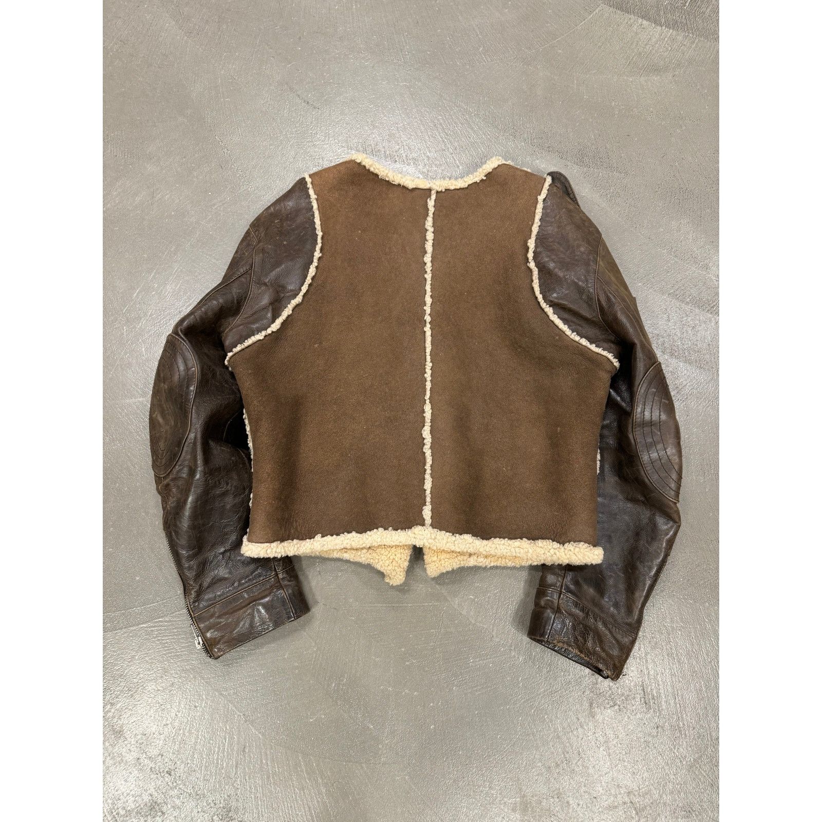 Dolce & Gabbana 1990s Dolce & Gabbana shearling leather military jacket Size US M / EU 48-50 / 2 - 2 Thumbnail