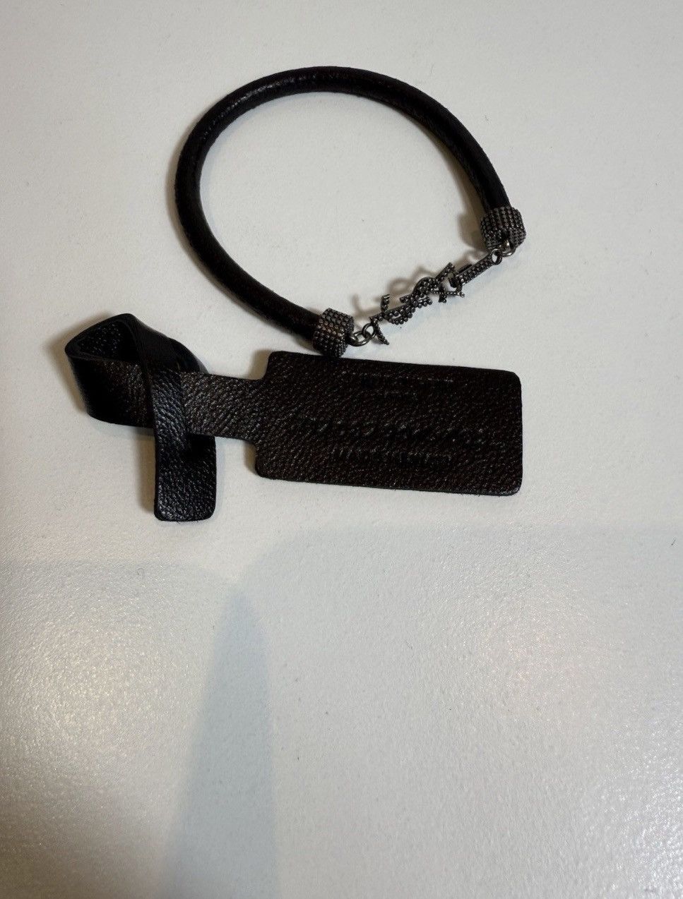 Yves Saint Laurent Opium Saint Laurent Leather Bracelet Size ONE SIZE - 6 Thumbnail