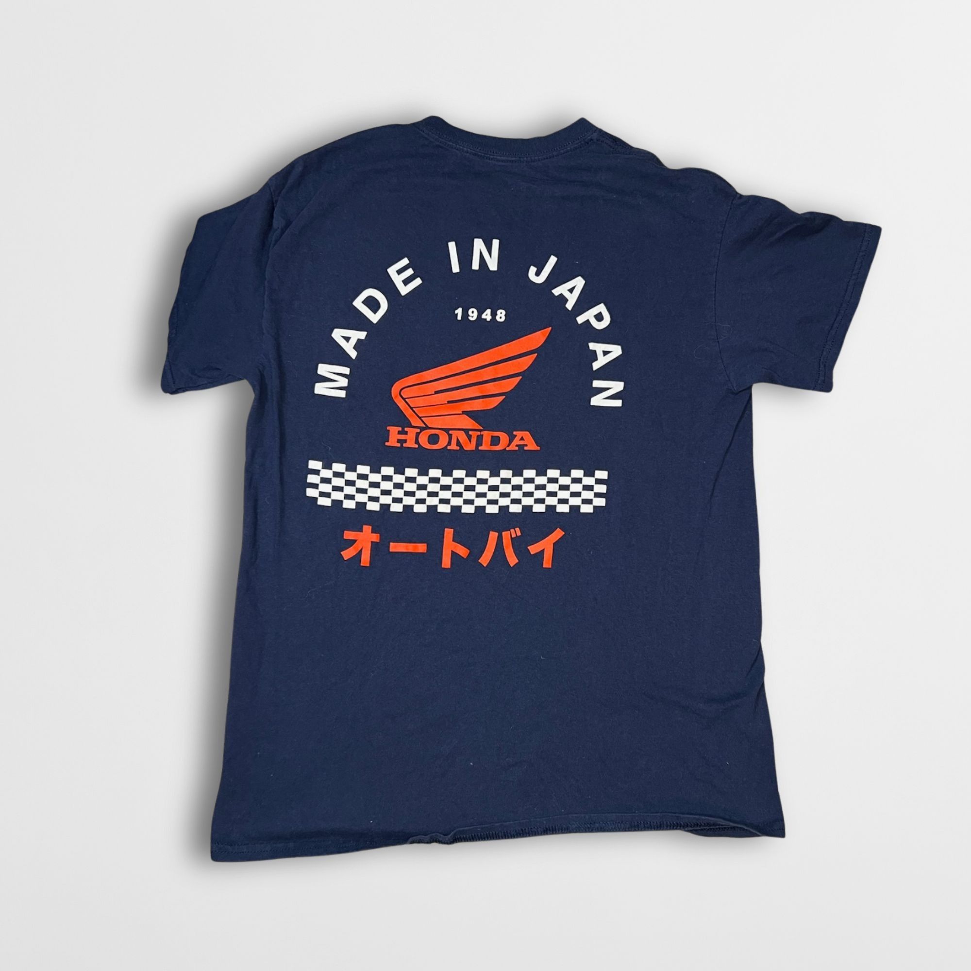 Honda Cptn Apparel X Honda Last Lap Tee Navy Blue Size M Cotton Bl Size US M / EU 48-50 / 2 - 3 Thumbnail