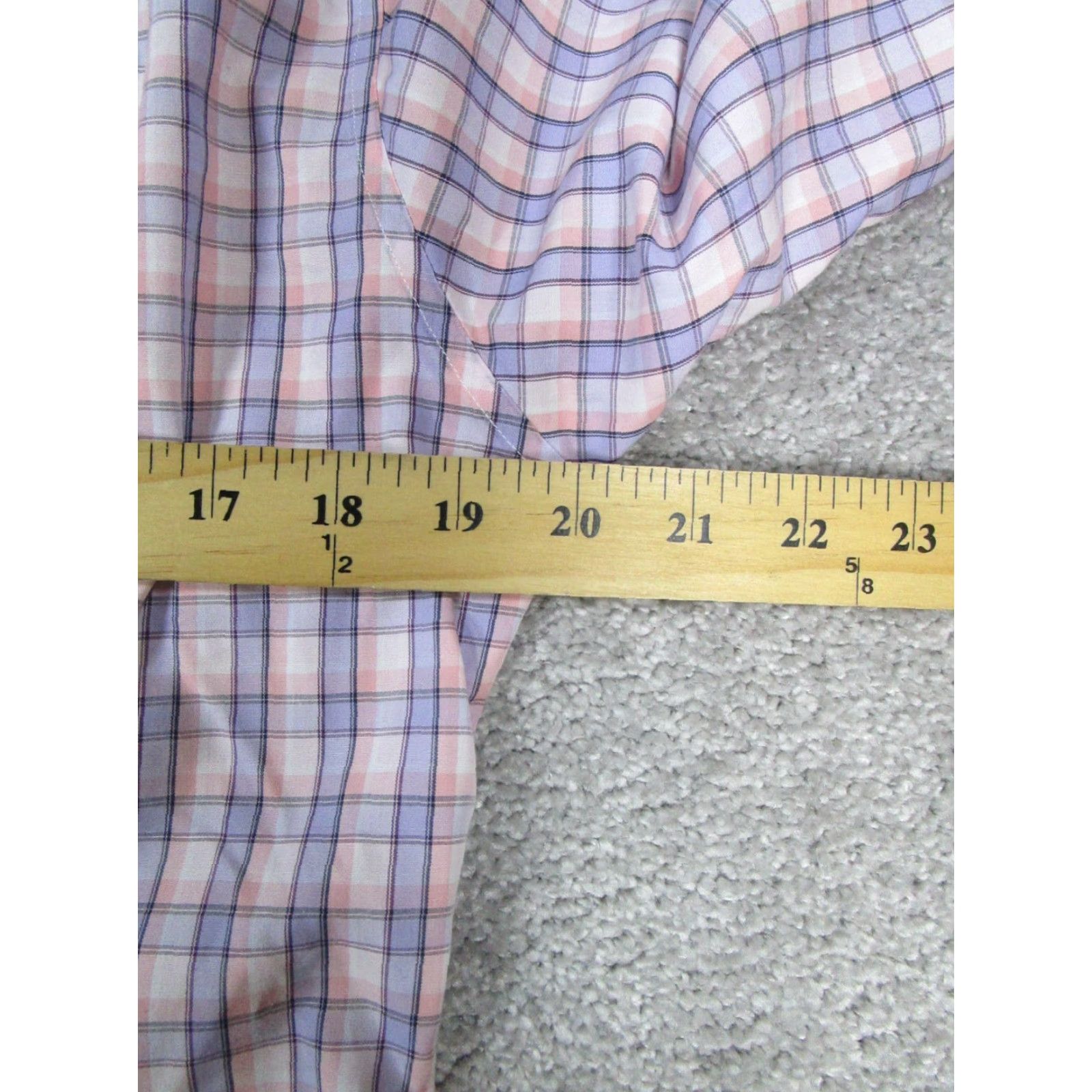 Bonobos Bonobos Shirt Mens 16.5 Pink Purple Button Up Size US L / EU 52-54 / 3 - 5 Thumbnail