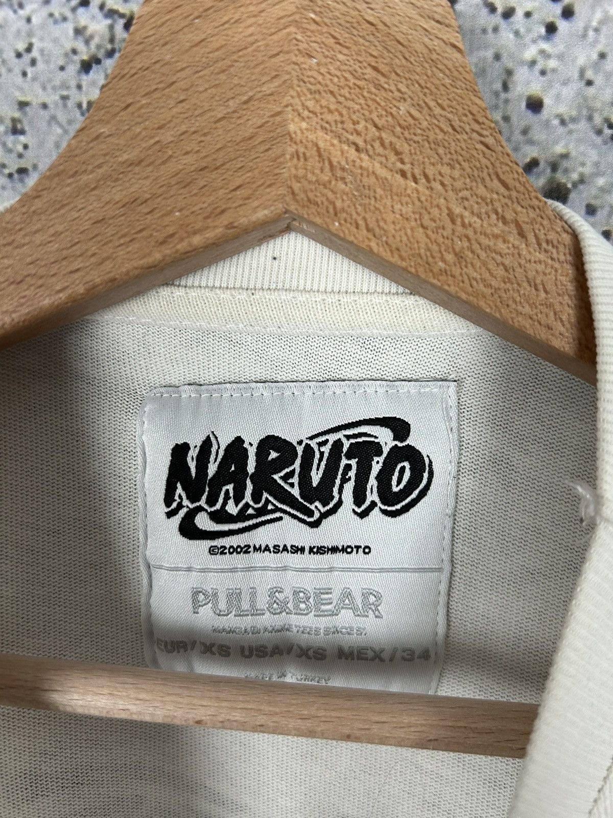 Anime Vintage Naruto Anime Graphic Tee Japanese 2002 Rare Size US XS / EU 42 / 0 - 5 Thumbnail