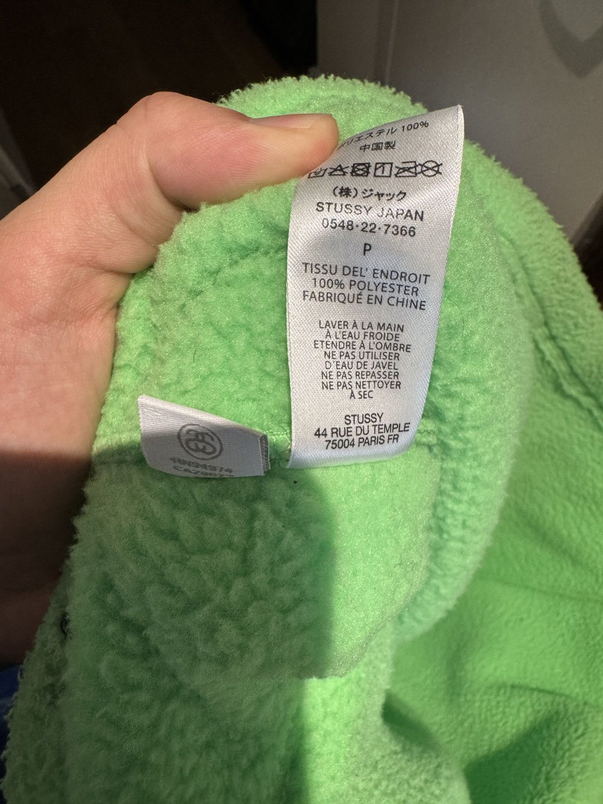 Stussy Stussy Mock Neck Melon Half Zip Size US S / EU 44-46 / 1 - 5 Thumbnail