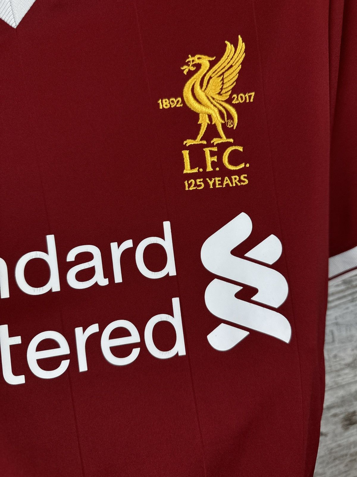 New Balance Mens Vintage New Balance Liverpool FC T-shirt soccer jersey Size US S / EU 44-46 / 1 - 6 Thumbnail