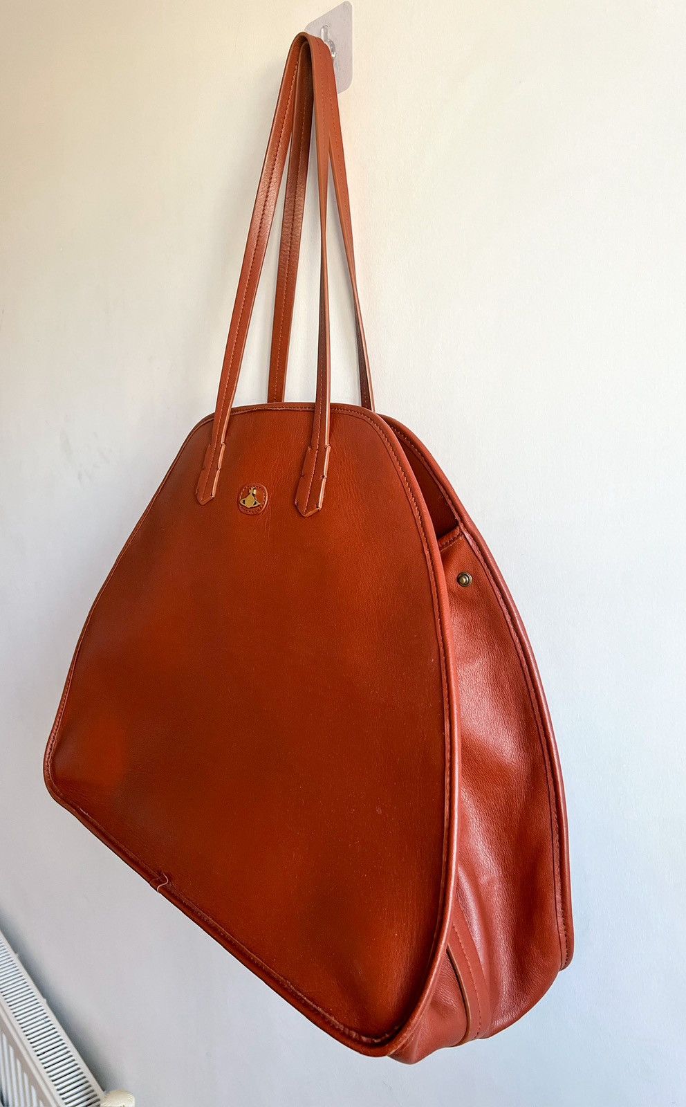 Vivienne Westwood Vivienne Westwood Large Leather Yasmina Bag Tan / Brown Size ONE SIZE - 3 Thumbnail
