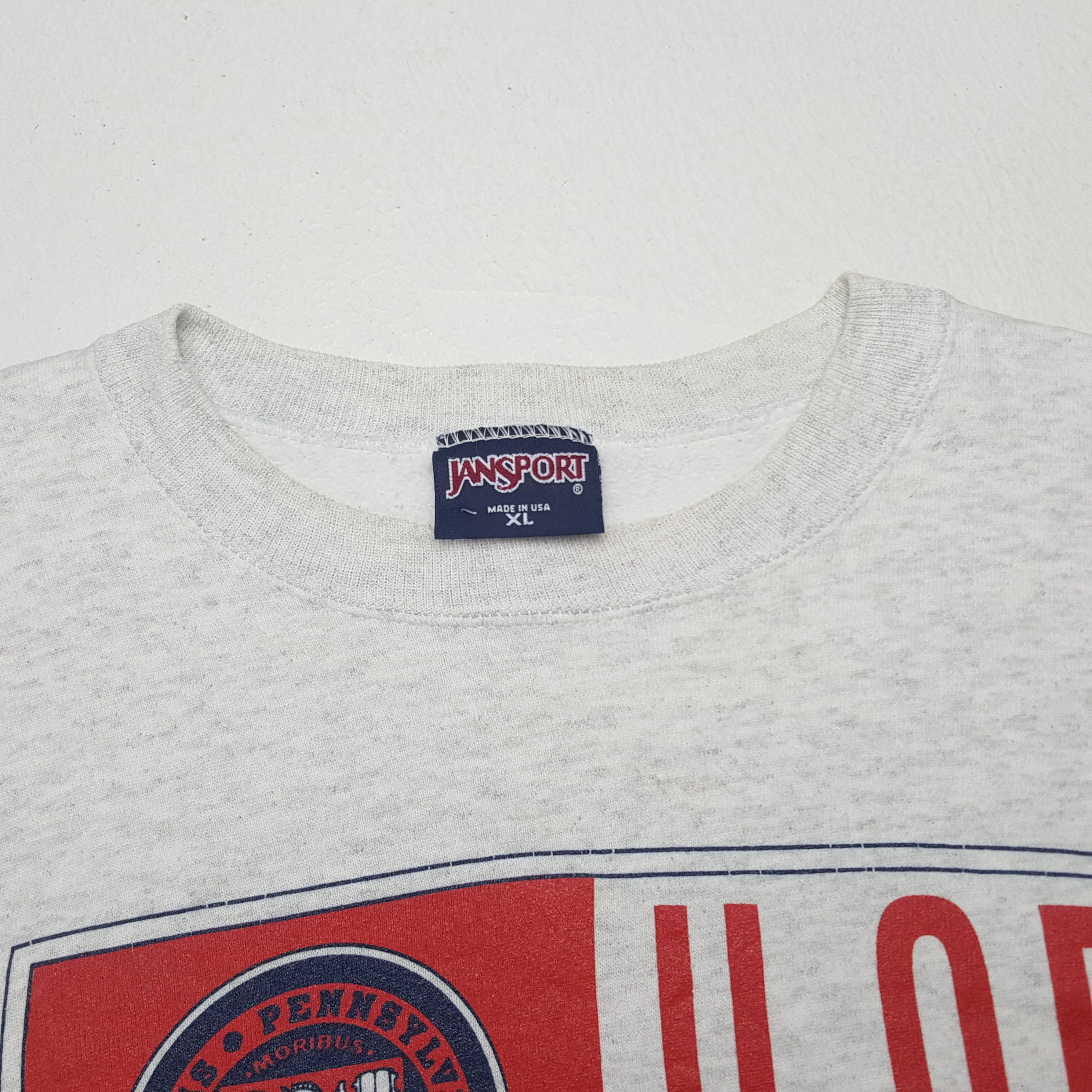 Jansport × Vintage Vintage University of Pennsylvania Sweatshirts Size US XL / EU 56 / 4 - 4 Thumbnail
