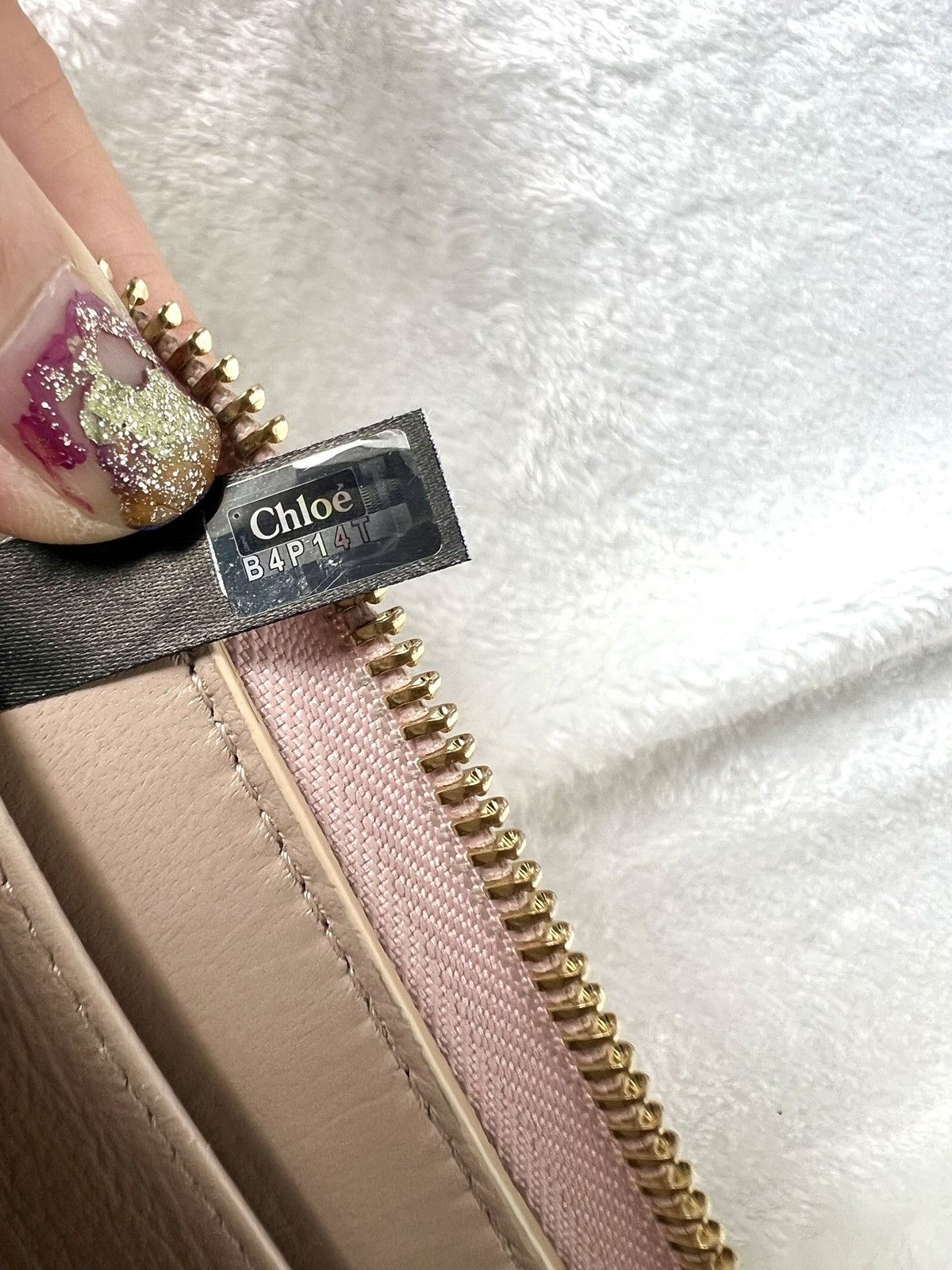 Chloe Chloe Drew Long Wallet – Dusty Pink Size ONE SIZE - 21 Thumbnail