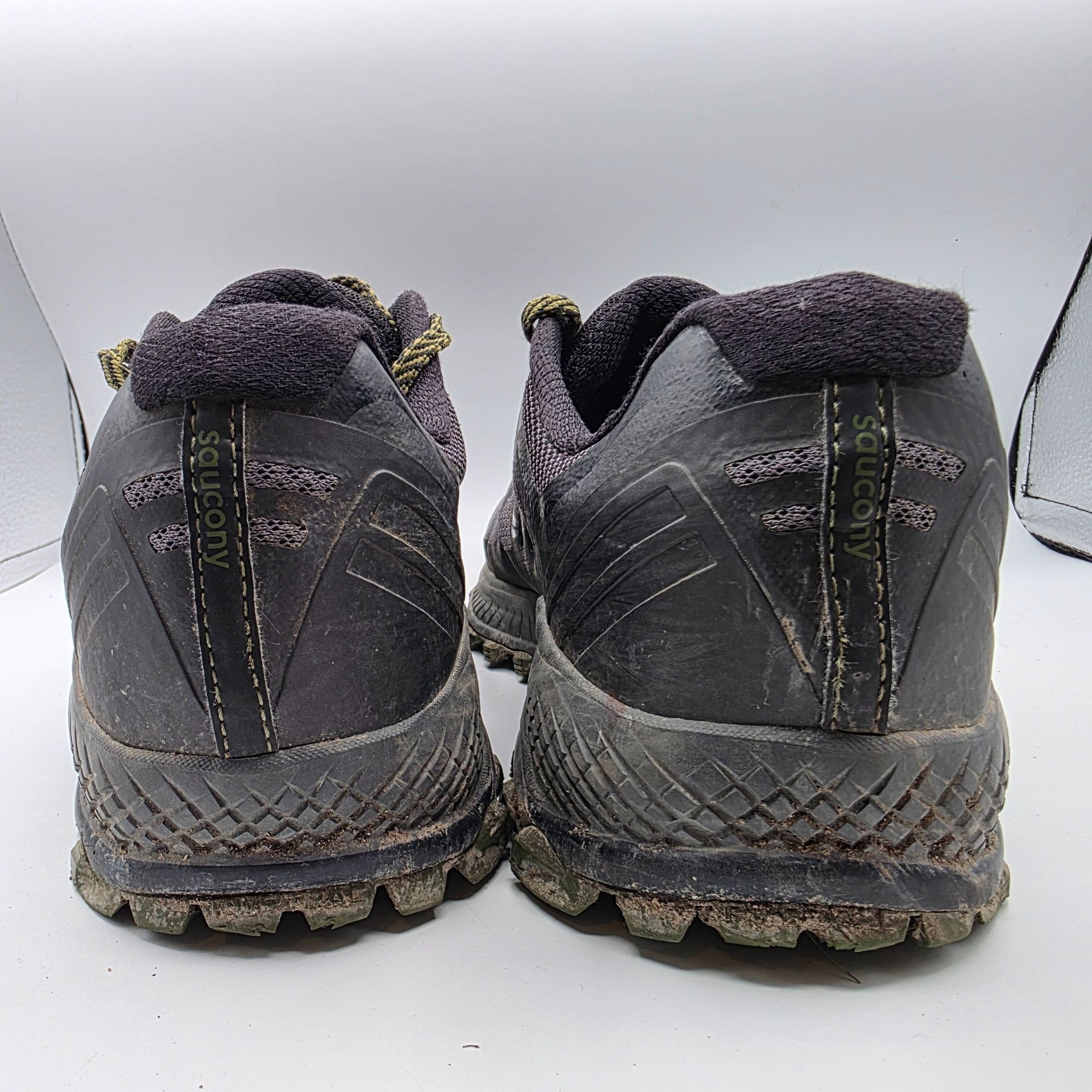 Saucony Saucony Peregrine 8 Mens Size 14 Black Green Hiking Shoes Ca Size US 14 / EU 47 - 5 Thumbnail