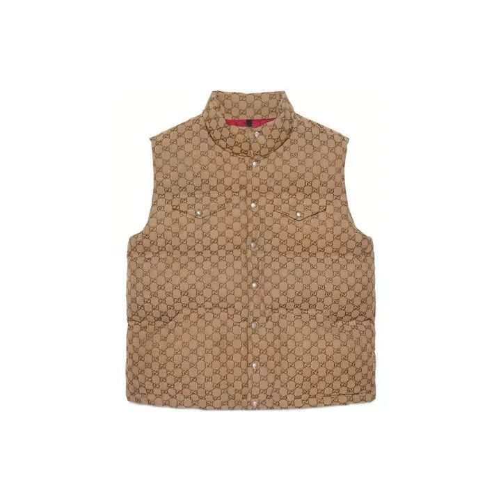 Gucci Gucci North Face Logo Print Down Vest-2507 Size US XL / EU 56 / 4 - 7 Thumbnail