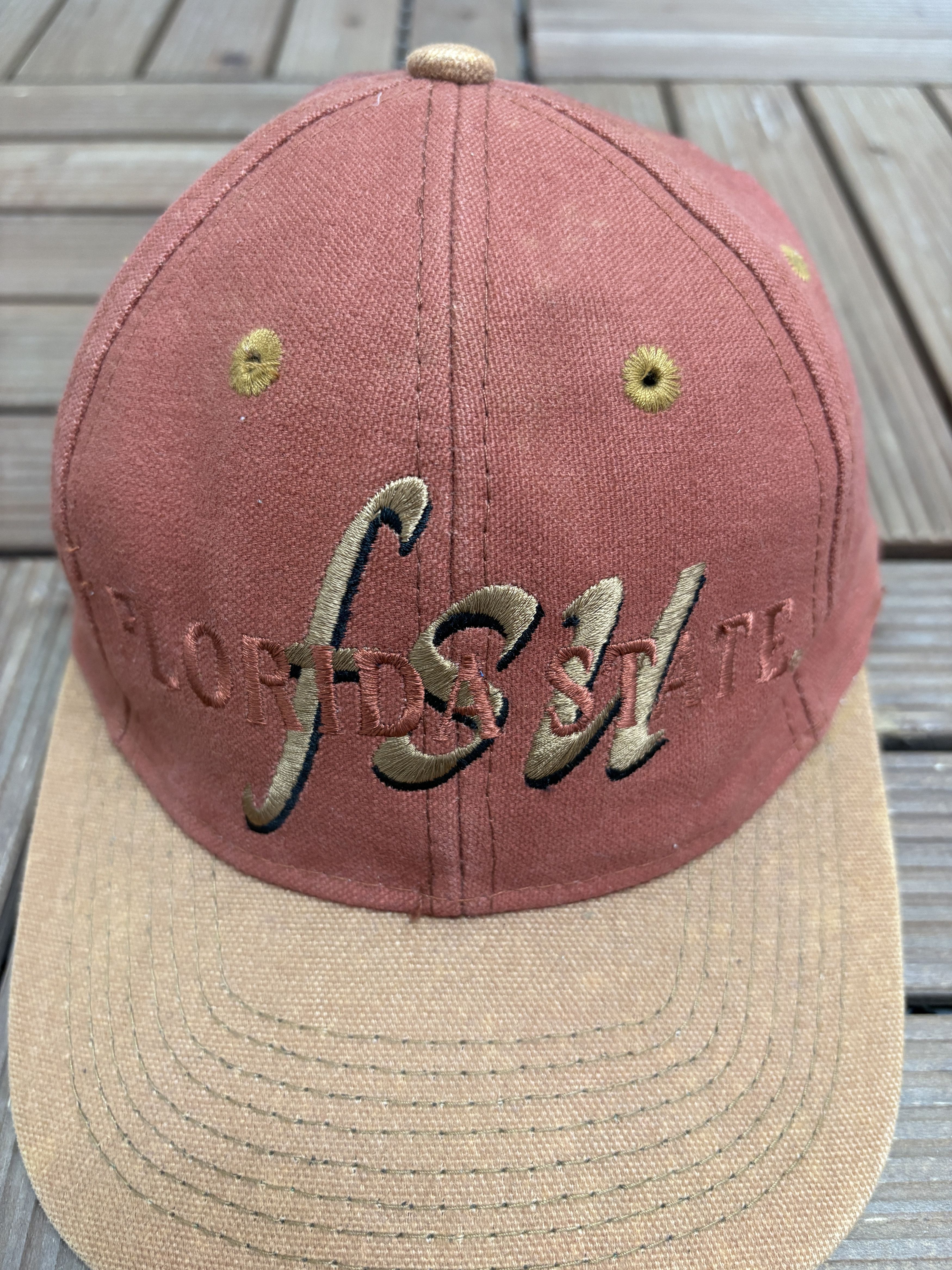 Logo Athletic Florida State Seminoles Embroidered Vintage Hat Cap Size ONE SIZE - 3 Thumbnail