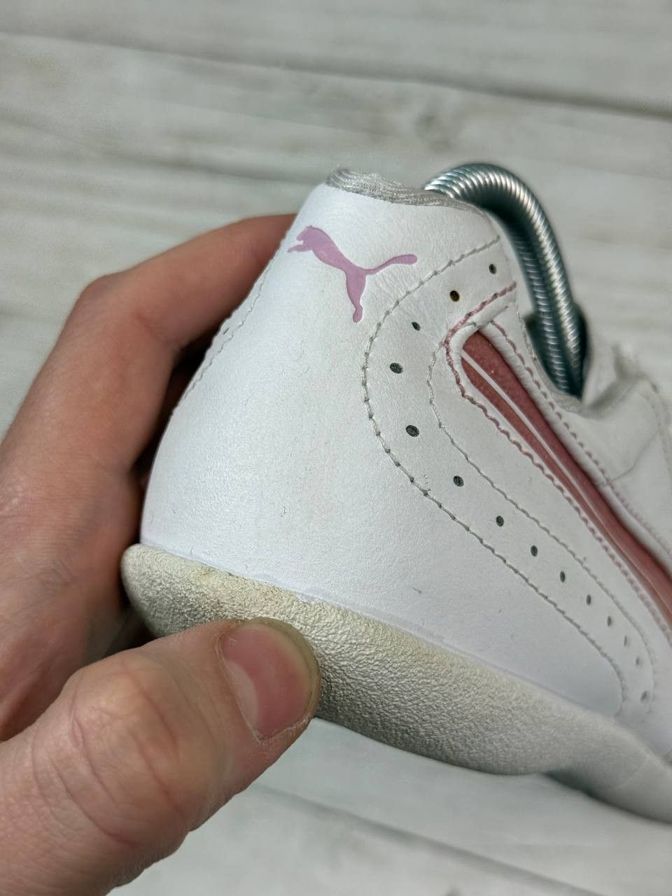 Puma Vintage Puma Speed Cat Style Racing Sneakers 00s Y2K Size US 4 / IT 34 - 13 Thumbnail