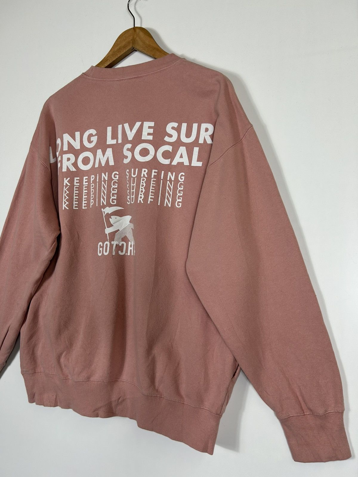 Gotcha 🔥Gotcha Surfingwear Sweatshirt Peach Colour - L Size US L / EU 52-54 / 3 - 15 Thumbnail