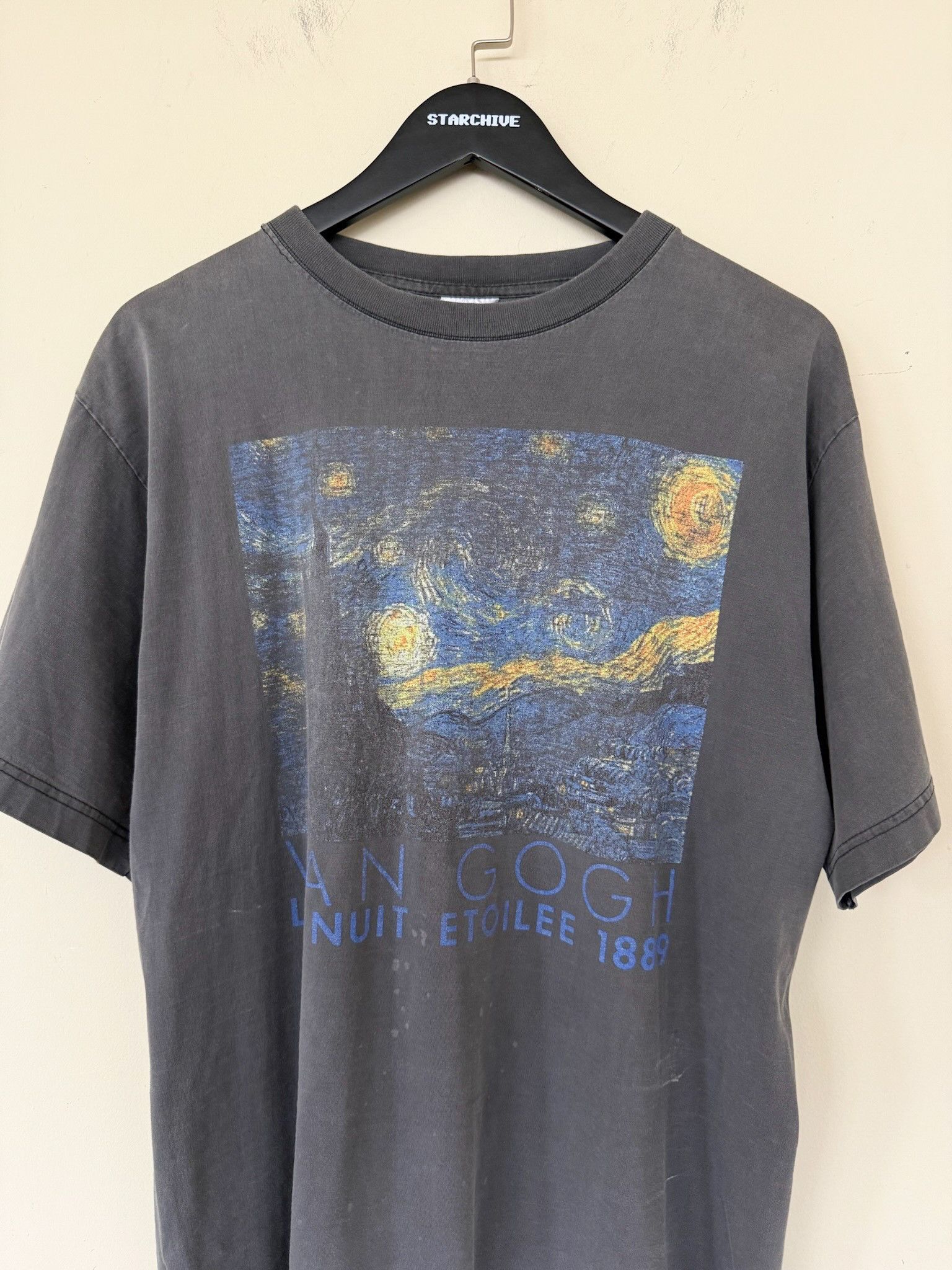 Vintage Vintage Fade Van Gogh Tee Size US L / EU 52-54 / 3 - 3 Thumbnail