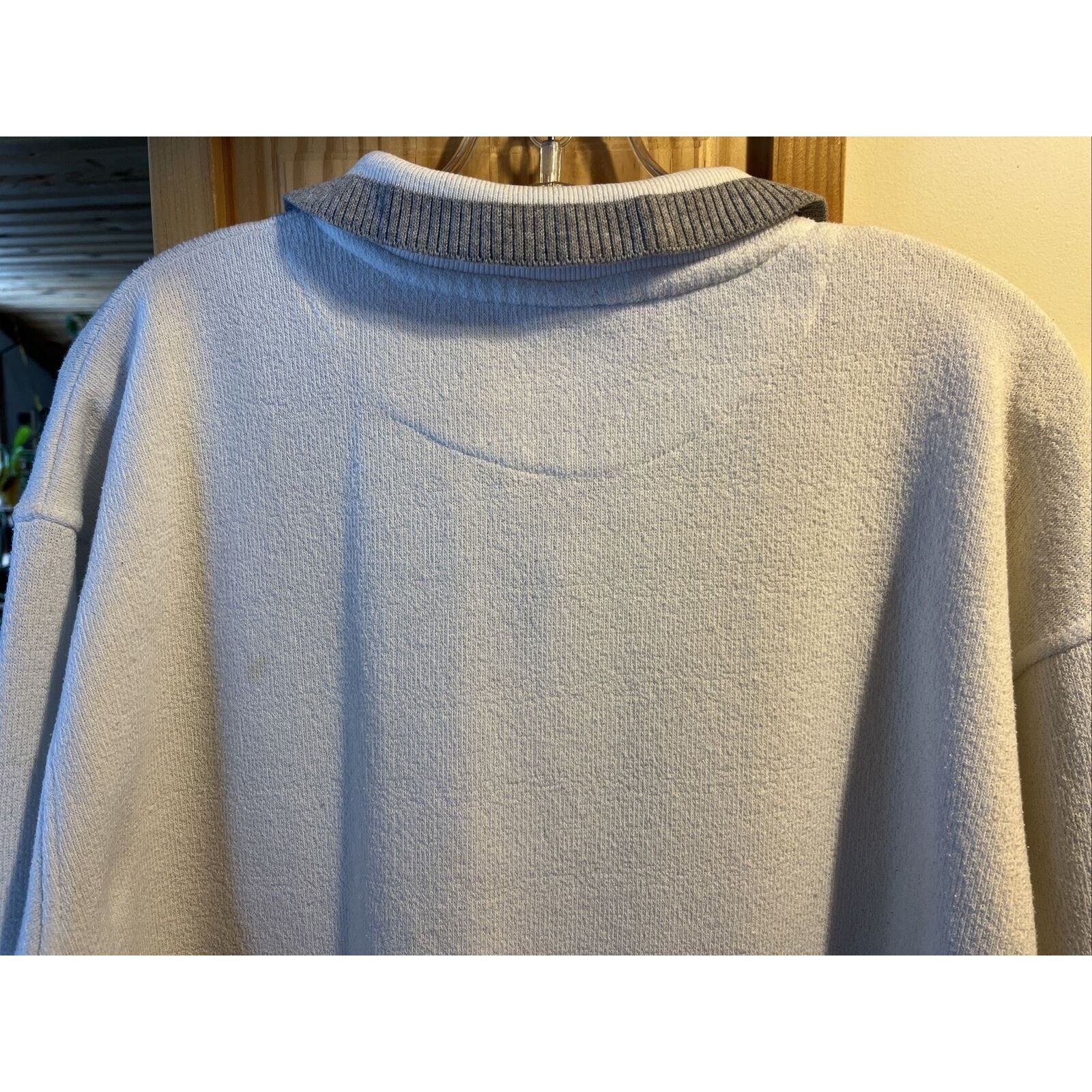 Other Renegade Club Vintage Men’s XL White LS Cotton Blend Sweater Size US XL / EU 56 / 4 - 10 Thumbnail