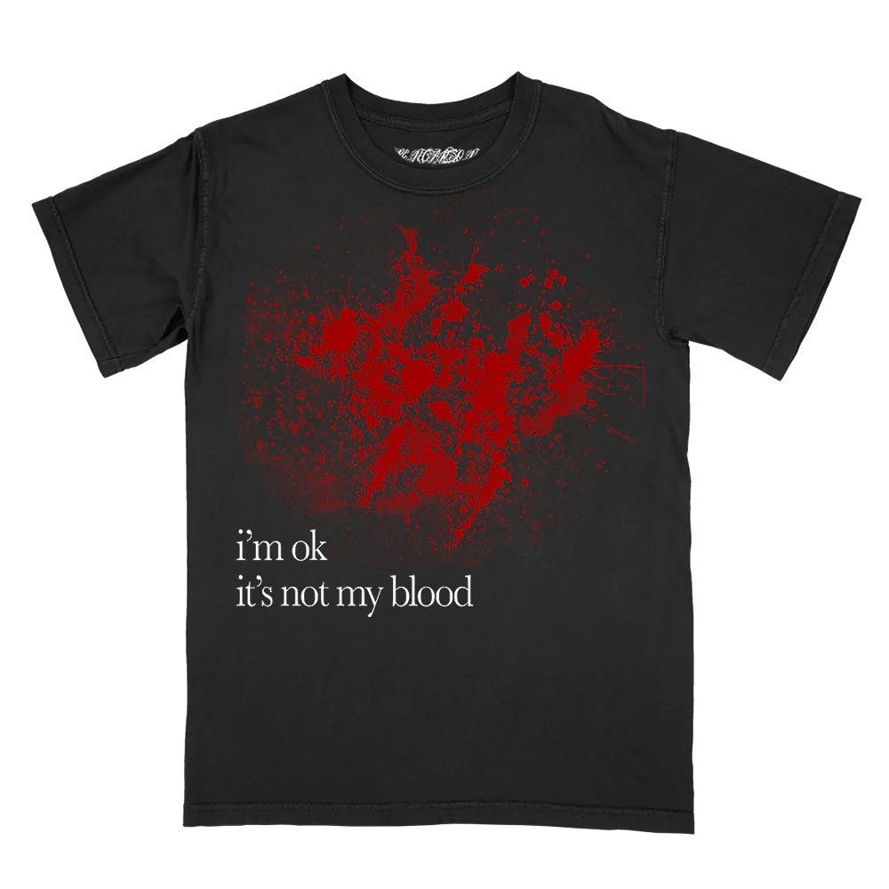 image of Ken Carson Im Ok T Shirt New in Black, Men's (Size Medium)
