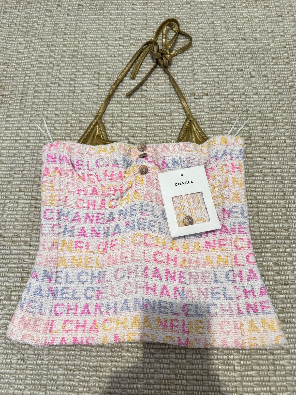 Chanel Chanel 24C tweed top szie 34 Size XS / US 0-2 / IT 36-38 - 1 Thumbnail