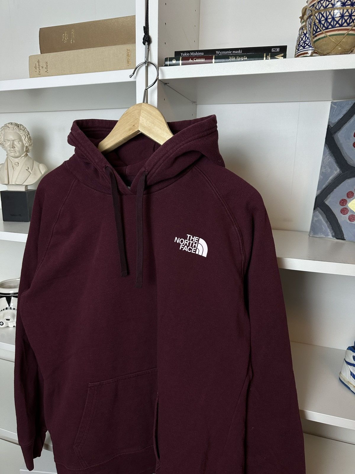 The North Face The North Face never stop exploring burgundy hoodie Size US L / EU 52-54 / 3 - 3 Thumbnail