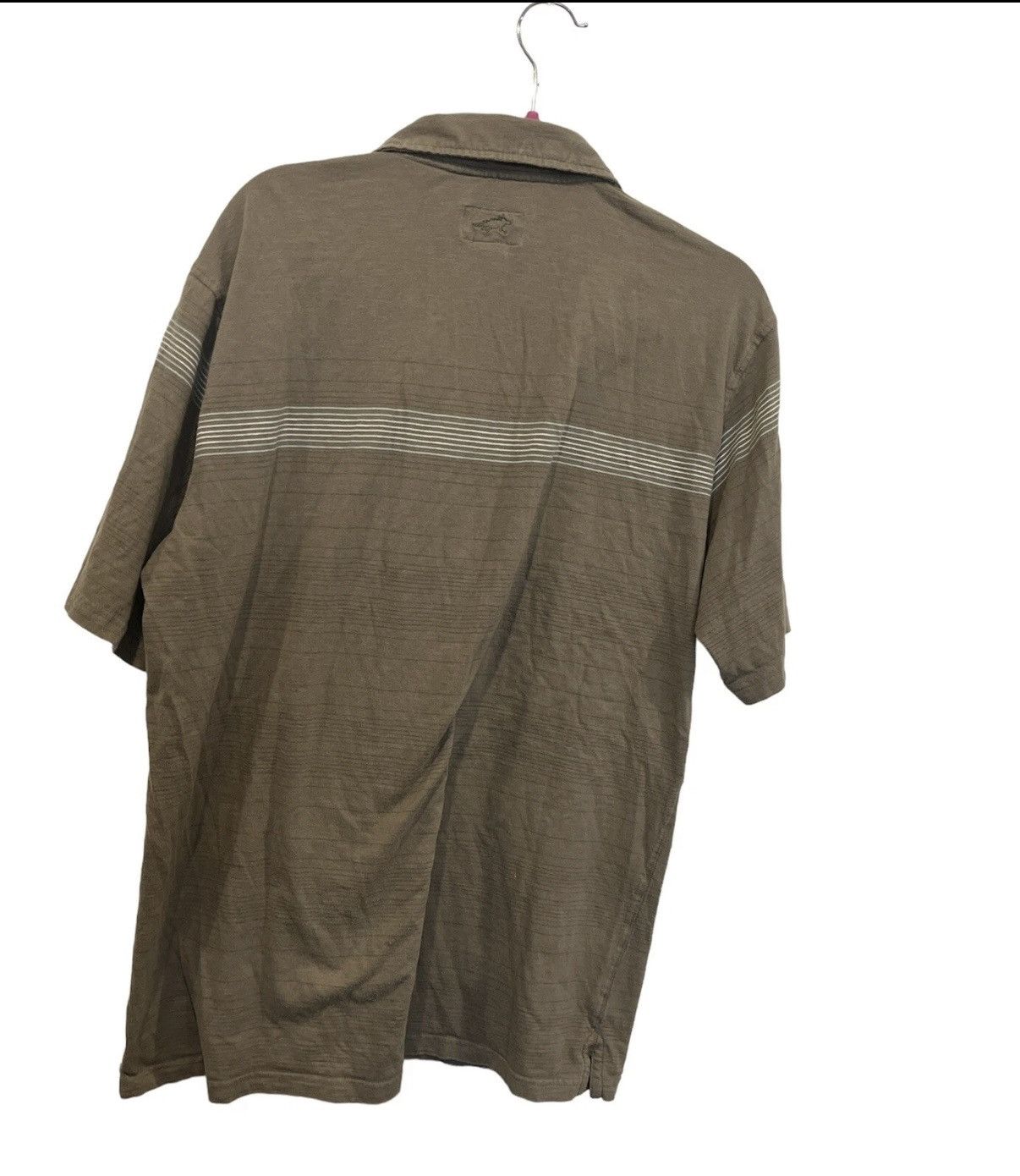 Toad&Co Horny Toad Short Sleeve Polo Shirt Men's Size Large Stripe Size US L / EU 52-54 / 3 - 4 Thumbnail