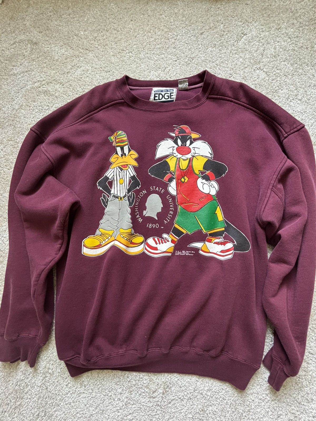 Other Vintage Washington State Univeristy looney tunes crewneck Size US L / EU 52-54 / 3 - 1 Thumbnail