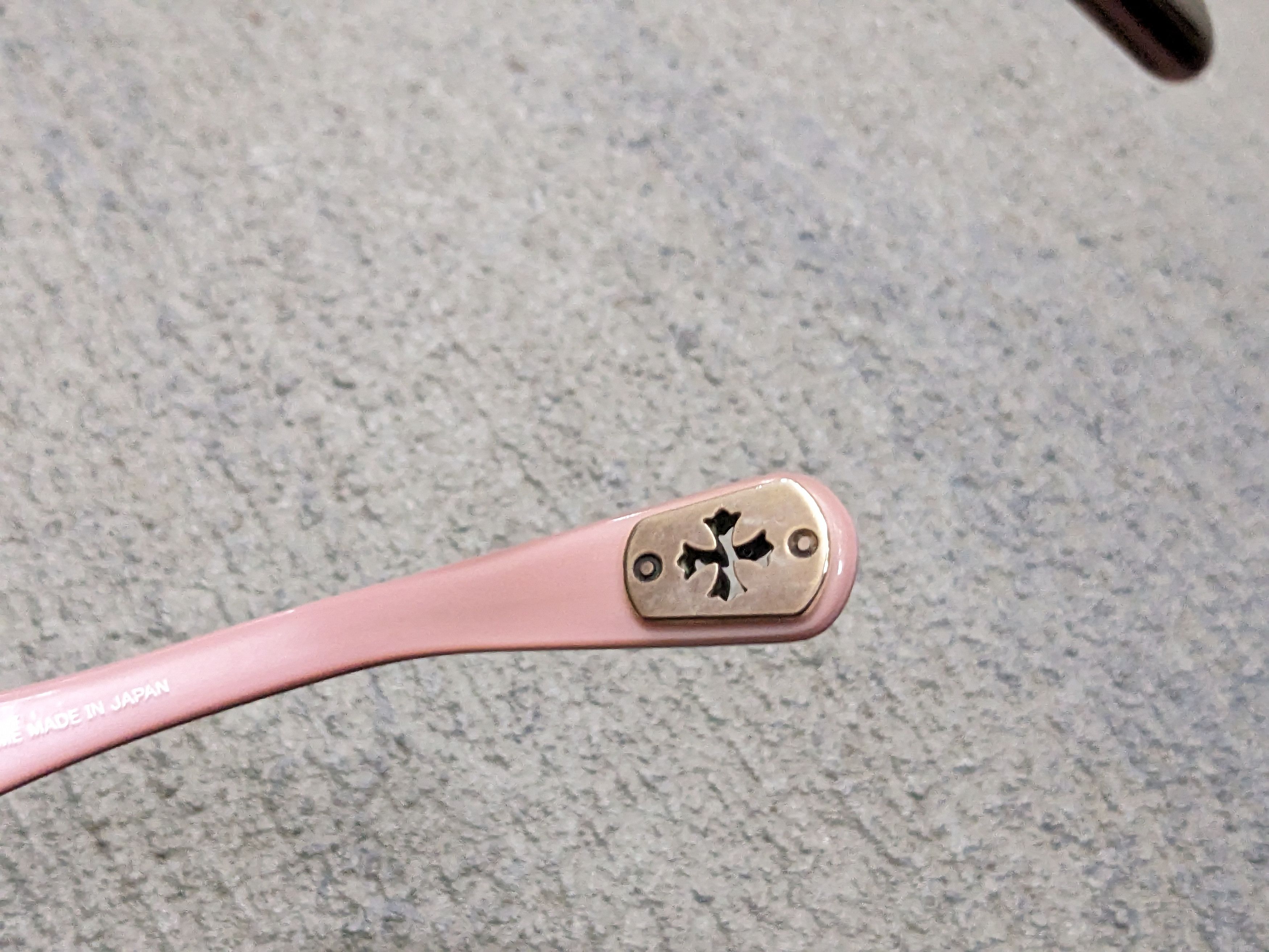 Chrome Hearts Chrome Hearts MAX Sunglasses Pink Brown Oval Oversized Size ONE SIZE - 7 Thumbnail
