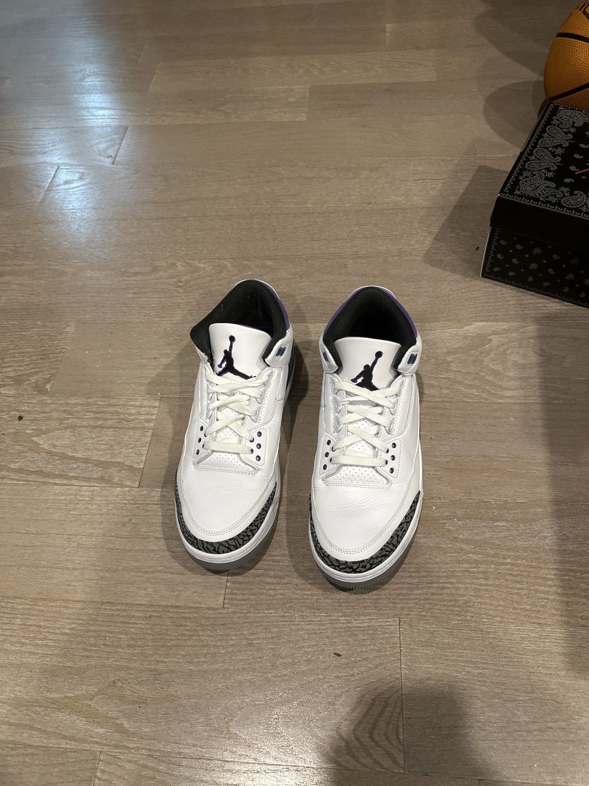 Air Jordan 3 Retro Iris Purple size 13