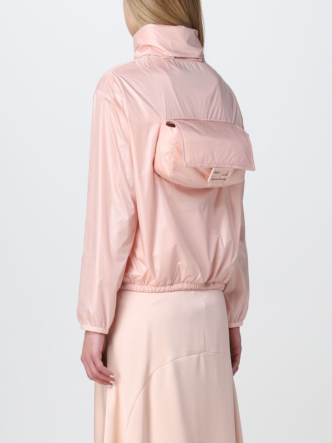 Fendi o1y0925 Jacket in Blush Size S / US 4 / IT 40 - 4 Thumbnail