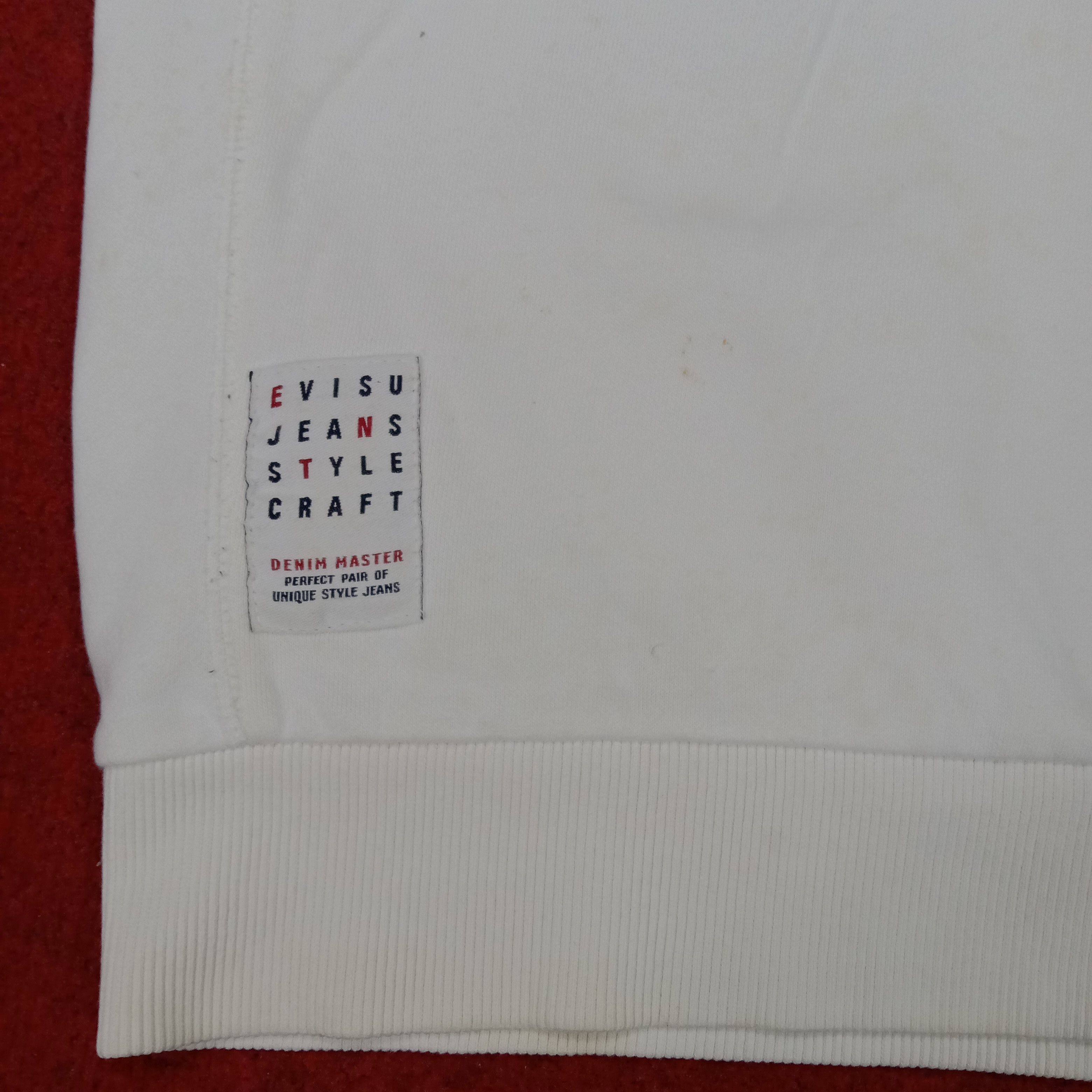 Japanese Brand × Vintage Evisu Japanese Brand Streetwear Skater Style Sweatshirt Size US M / EU 48-50 / 2 - 9 Thumbnail
