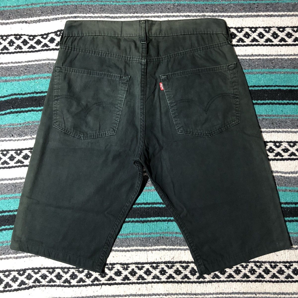 Junya Watanabe 🥬 Junya Watanabe Levis Sun Faded Short Pants Size US 30 / EU 46 - 4 Thumbnail