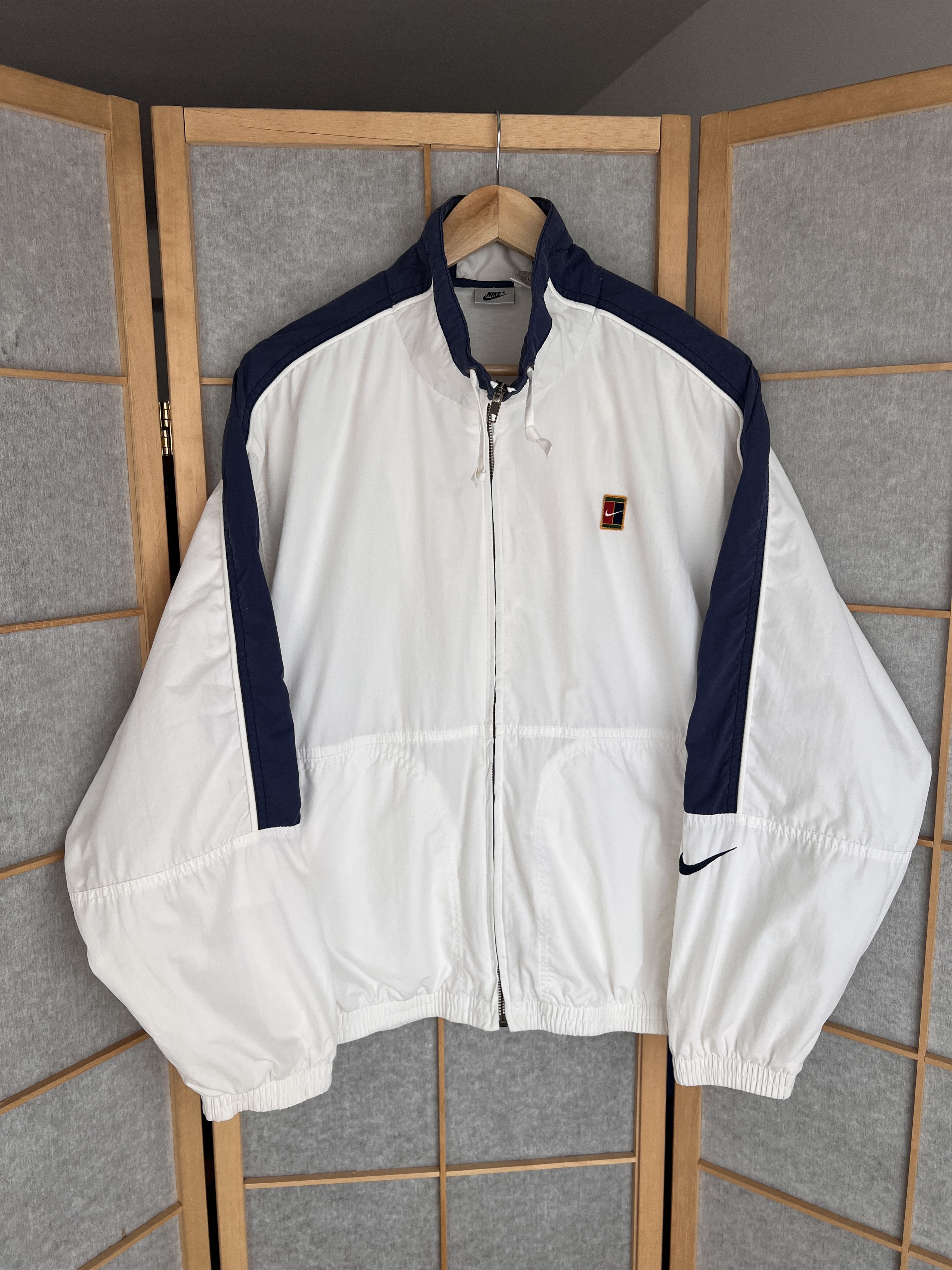 Nike Archive! Nike Court jacket vintage 90s tennis agassi oregon Size US M / EU 48-50 / 2 - 3 Thumbnail