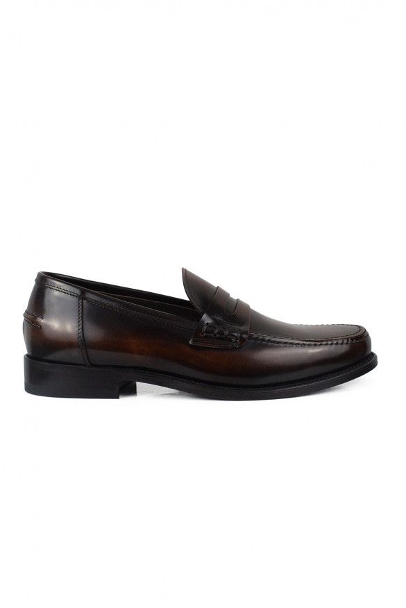 Alberto Leather loafers shoes Size US 8 / EU 41 - 1 Thumbnail