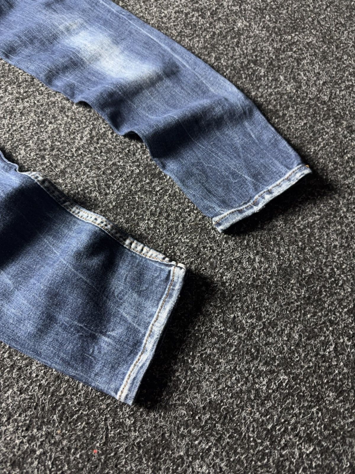 Dsquared2 Luxury Dsquared2 Bros Western Distressed Paint Skinny Jeans Size US 30 / EU 46 - 12 Thumbnail
