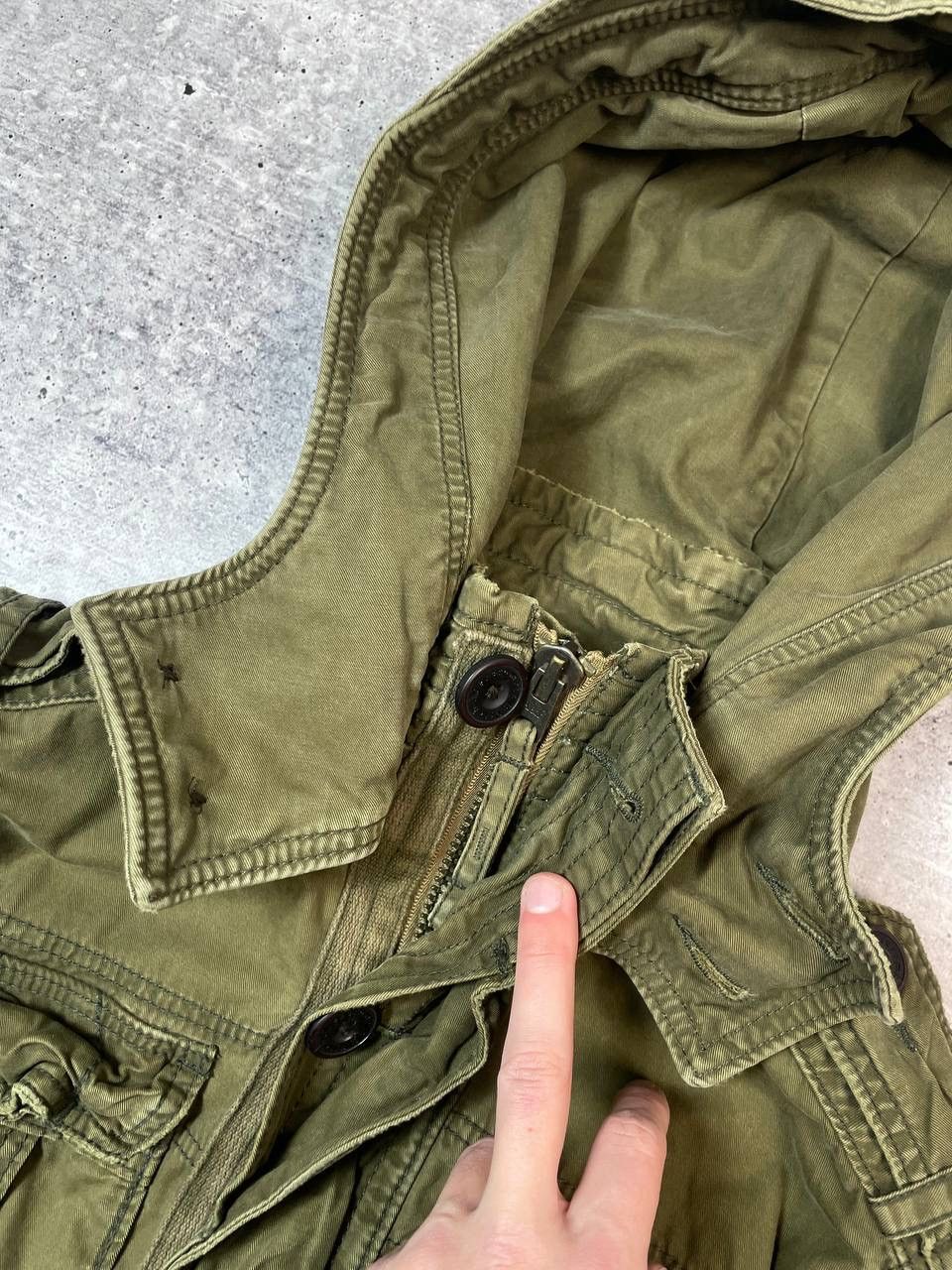 Abercrombie & Fitch Vintage Abercrombie And Fitch Military Parka Jacket Y2K Size US M / EU 48-50 / 2 - 6 Thumbnail
