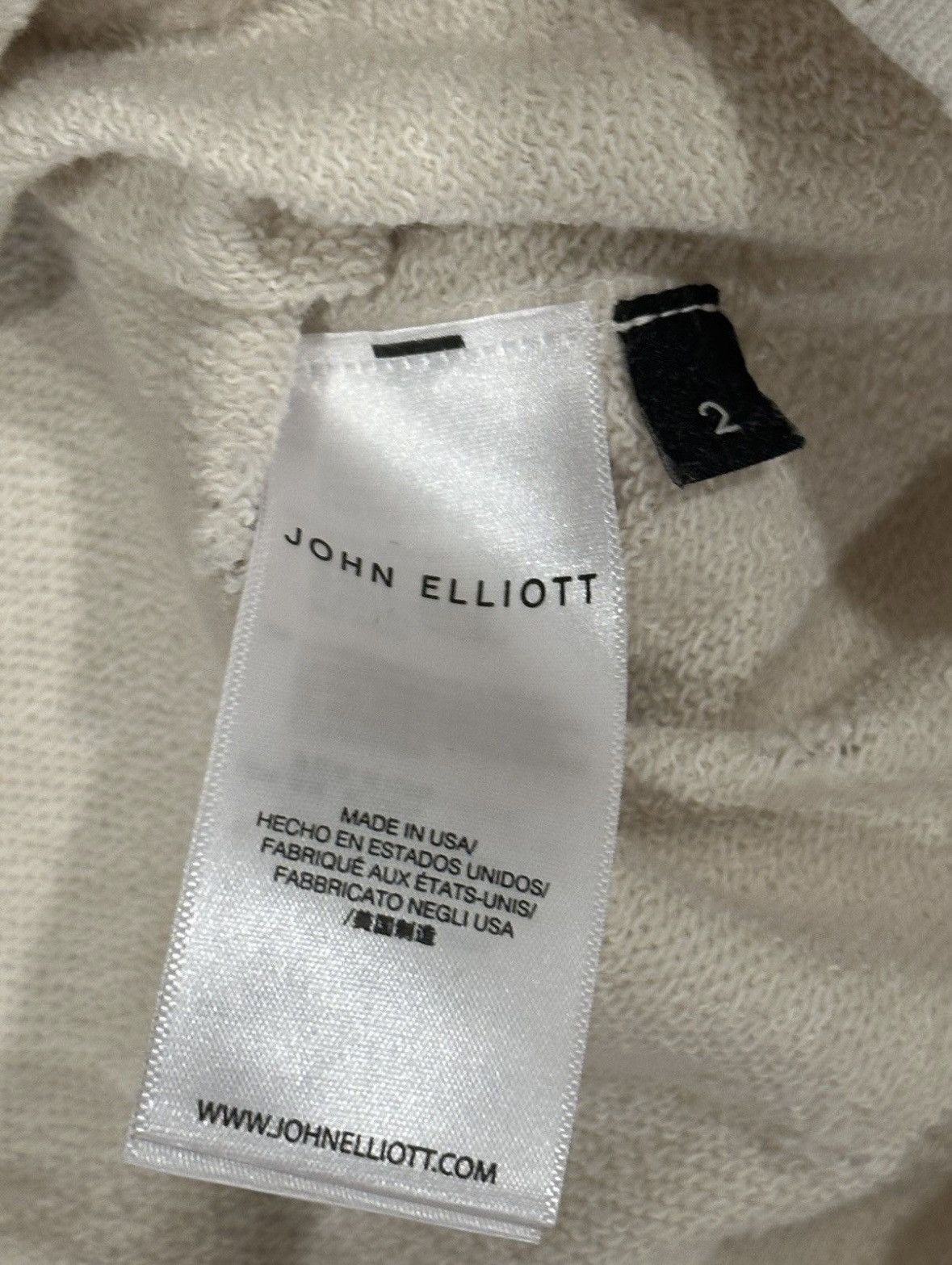 John Elliott John Elliott Men’s Folsom Hoodie Size Medium Size US M / EU 48-50 / 2 - 3 Thumbnail