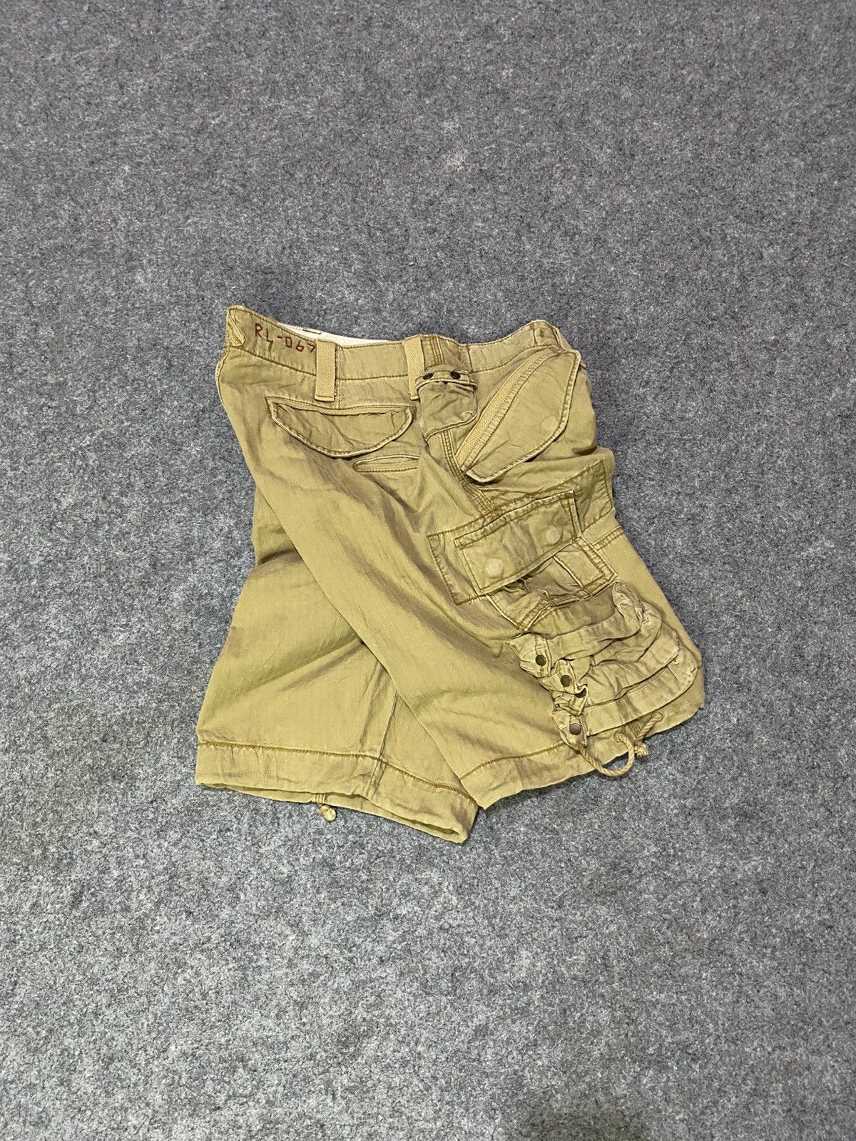 Polo Ralph Lauren 90s Polo Ralph Lauren Utility Cargo Short Pants Size US 34 / EU 50 - 2 Thumbnail