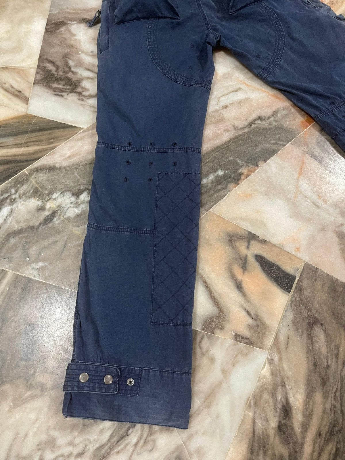 Polo Ralph Lauren Polo Ralph Lauren Faded Bondage Utility Pocket Cargo Pants Size US 33 - 17 Thumbnail