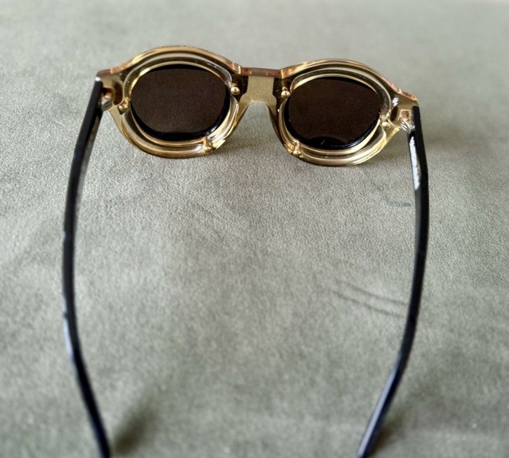 Kuboraum Kuboraum Maske W1 Honey/Black Sunglasses Size ONE SIZE - 3 Thumbnail