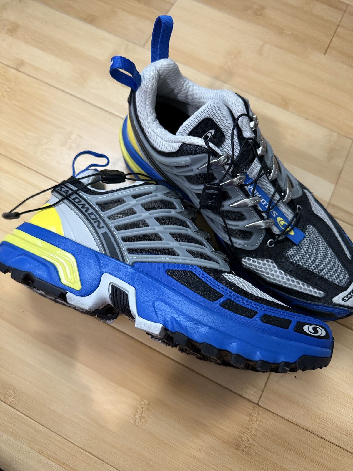 Salomon SALOMON ACS PROBlue/ Black/ Buttercup Size US 5.5 / EU 38 - 6 Thumbnail