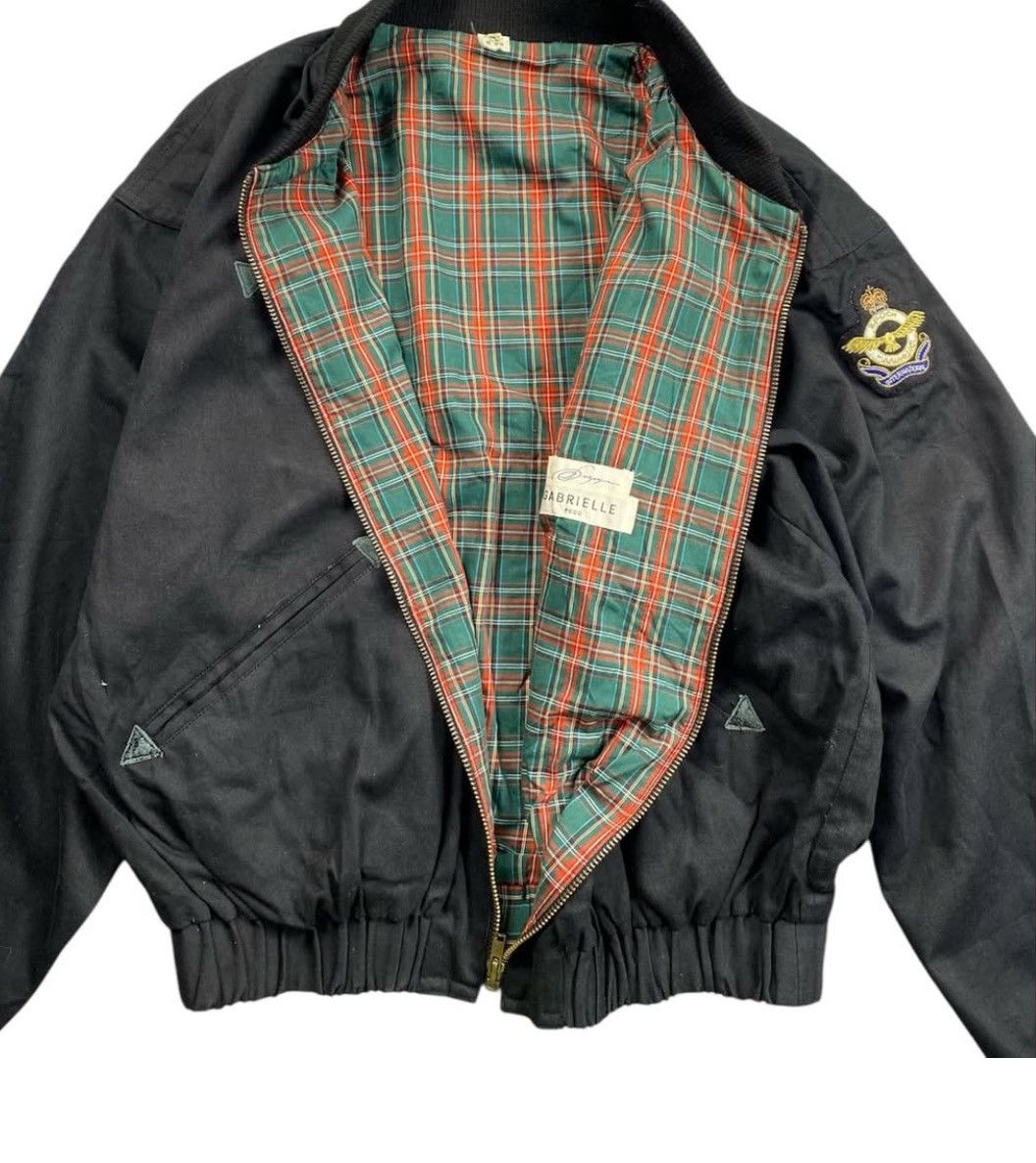 Japanese Brand × Vintage Vtg Bomber 4 Pocket Rare Design Jacket Size M / US 6-8 / IT 42-44 - 3 Thumbnail