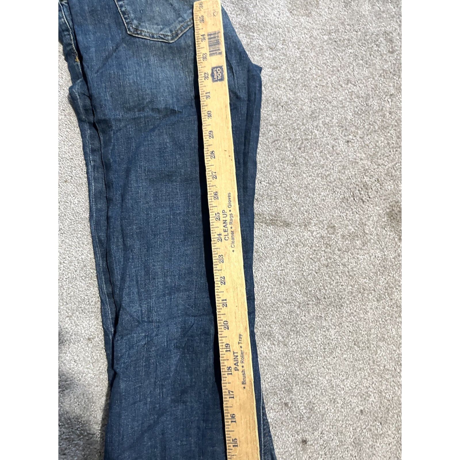 Vintage VINTAGE Joe's Jeans Jeans Flared Low Rise 28 Women's Blue Cotton Denim 5-Pocket Design Inseam 31 Bohemian Festival Hippe Music Womens Size 28" / US 6 / IT 42 - 8 Thumbnail