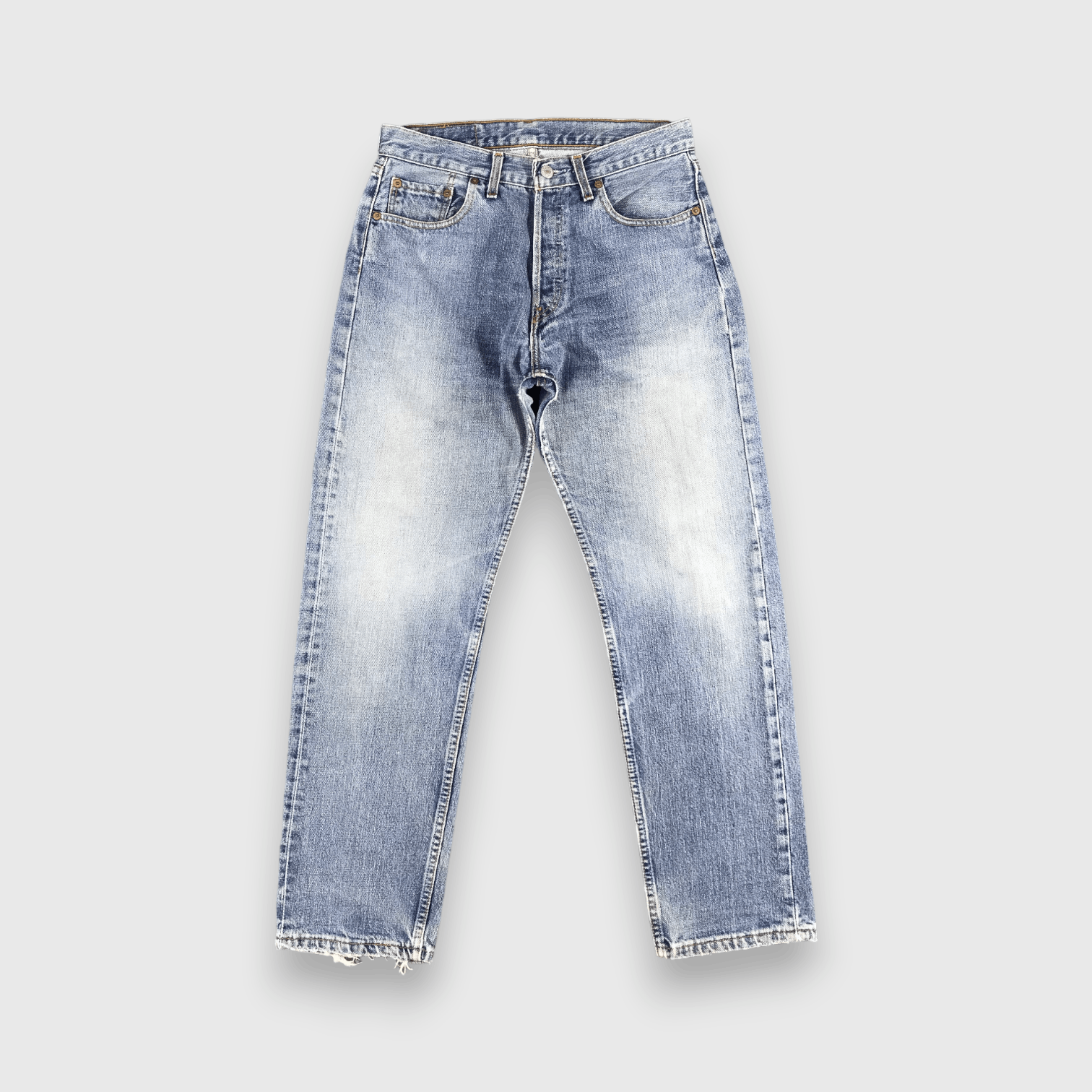 Levi's Vintage 90s Light Wash Levis 517 Jeans-J1921 Size US 30 / EU 46 - 1 Thumbnail