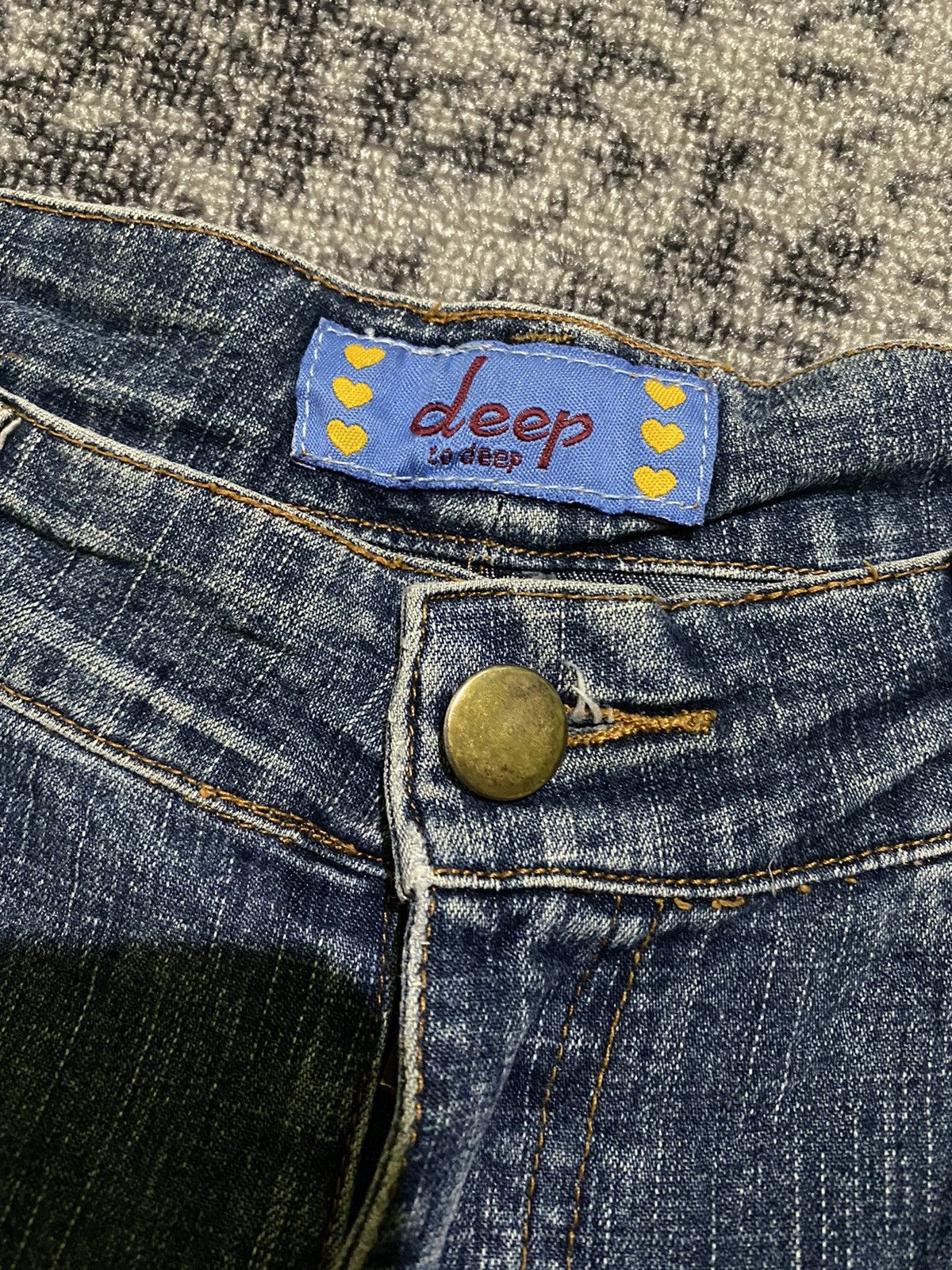 Hysteric Glamour Y2k deep “avant garde style” flare jeans Size US 30 / EU 46 - 6 Thumbnail