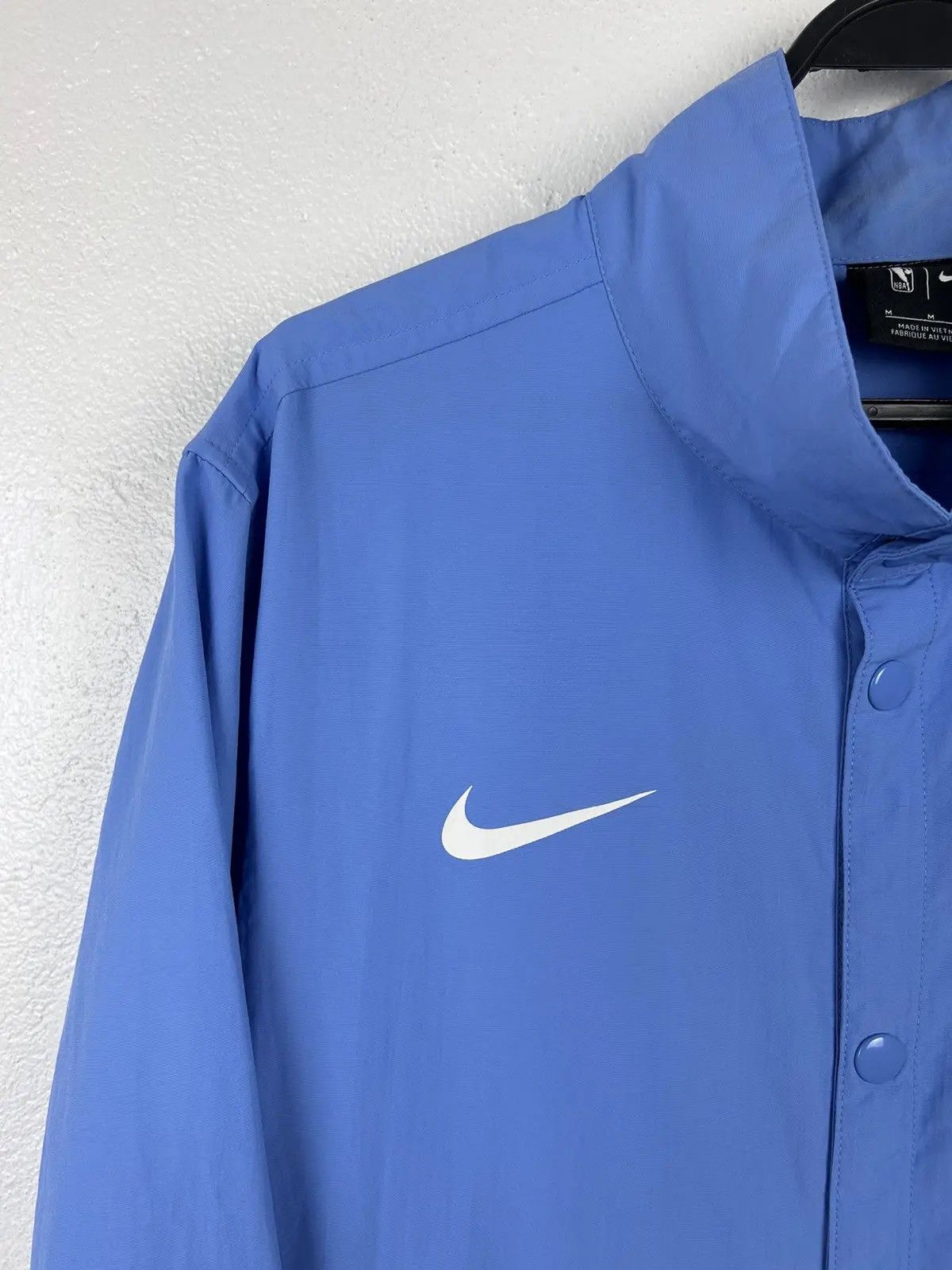 NBA Nike x Chicago Bulls Lightweight Snap Button Jacket Size US M / EU 48-50 / 2 - 3 Thumbnail